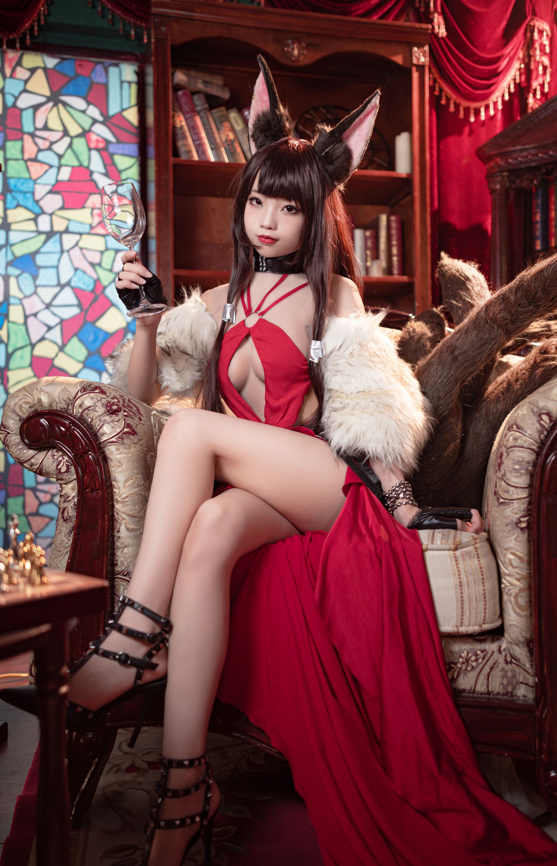 [福利COS] 狐玖玖 - 碧蓝航线 赤城第1张