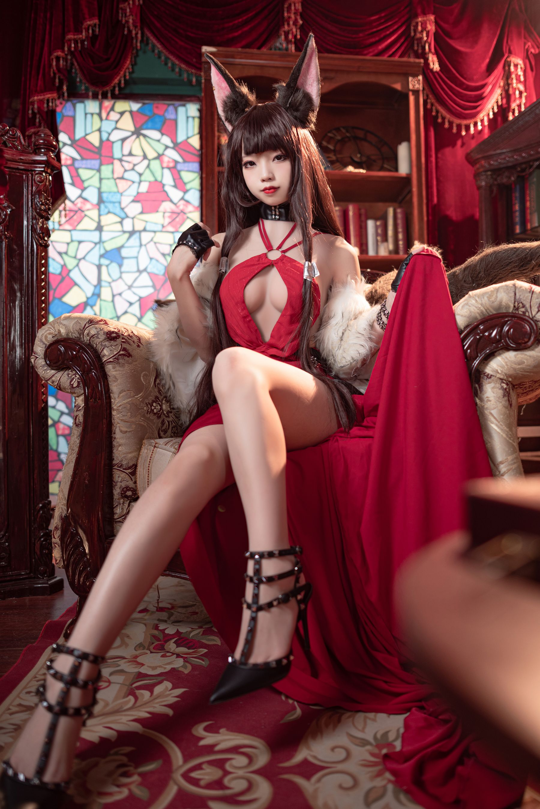 [福利COS] 狐玖玖 - 碧蓝航线 赤城第4张