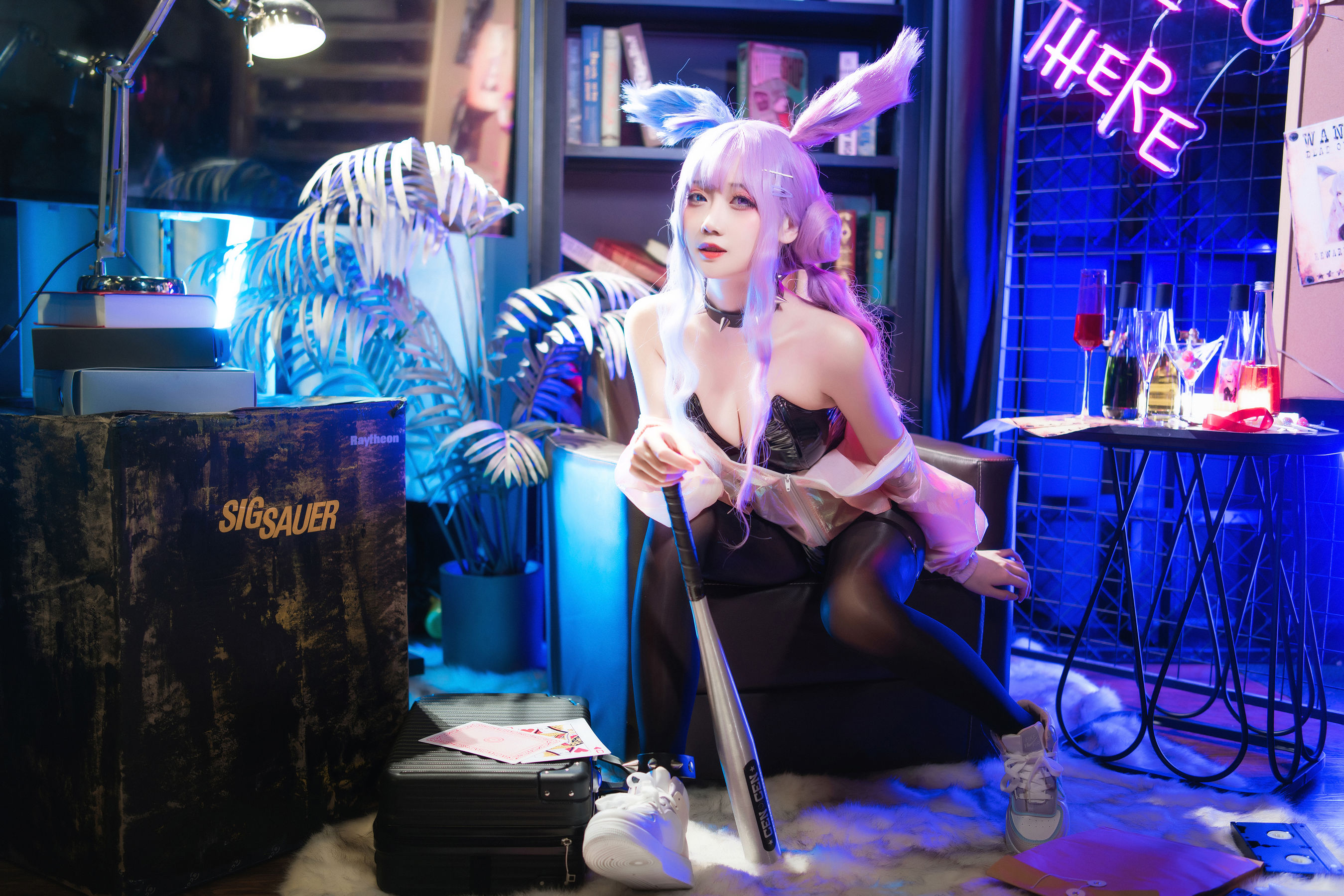 [福利COS] 焖焖碳 - 麻辣兔头X异色兔第14张