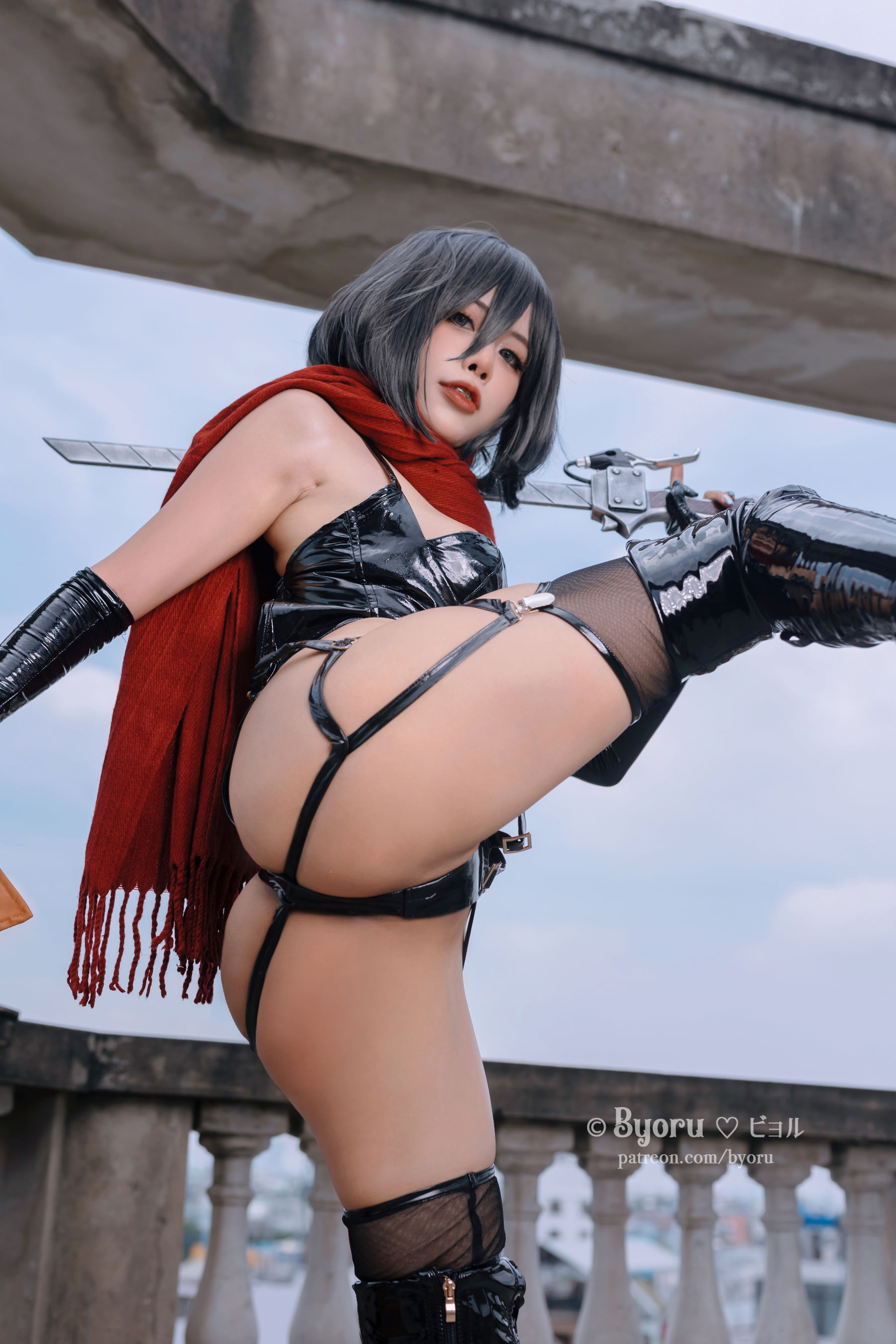 [福利COS] 日本性感萝莉Byoru - Mikasa第5张