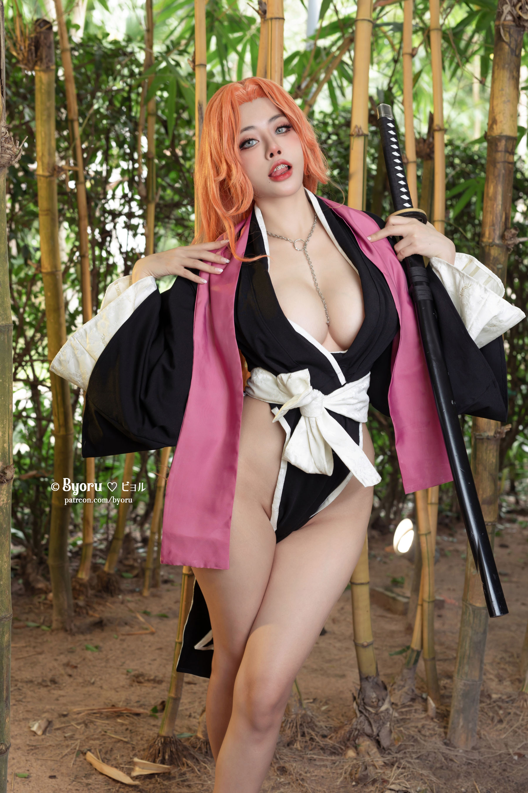 [福利COS] 日本性感萝莉Byoru - Rangiku Matsumoto第4张