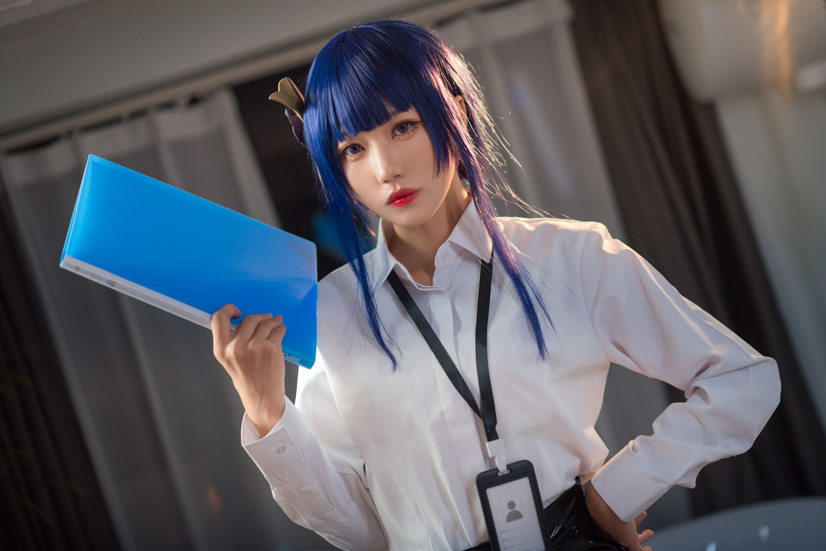 [福利COS] 无影喵喵 - OL雷电将军第7张