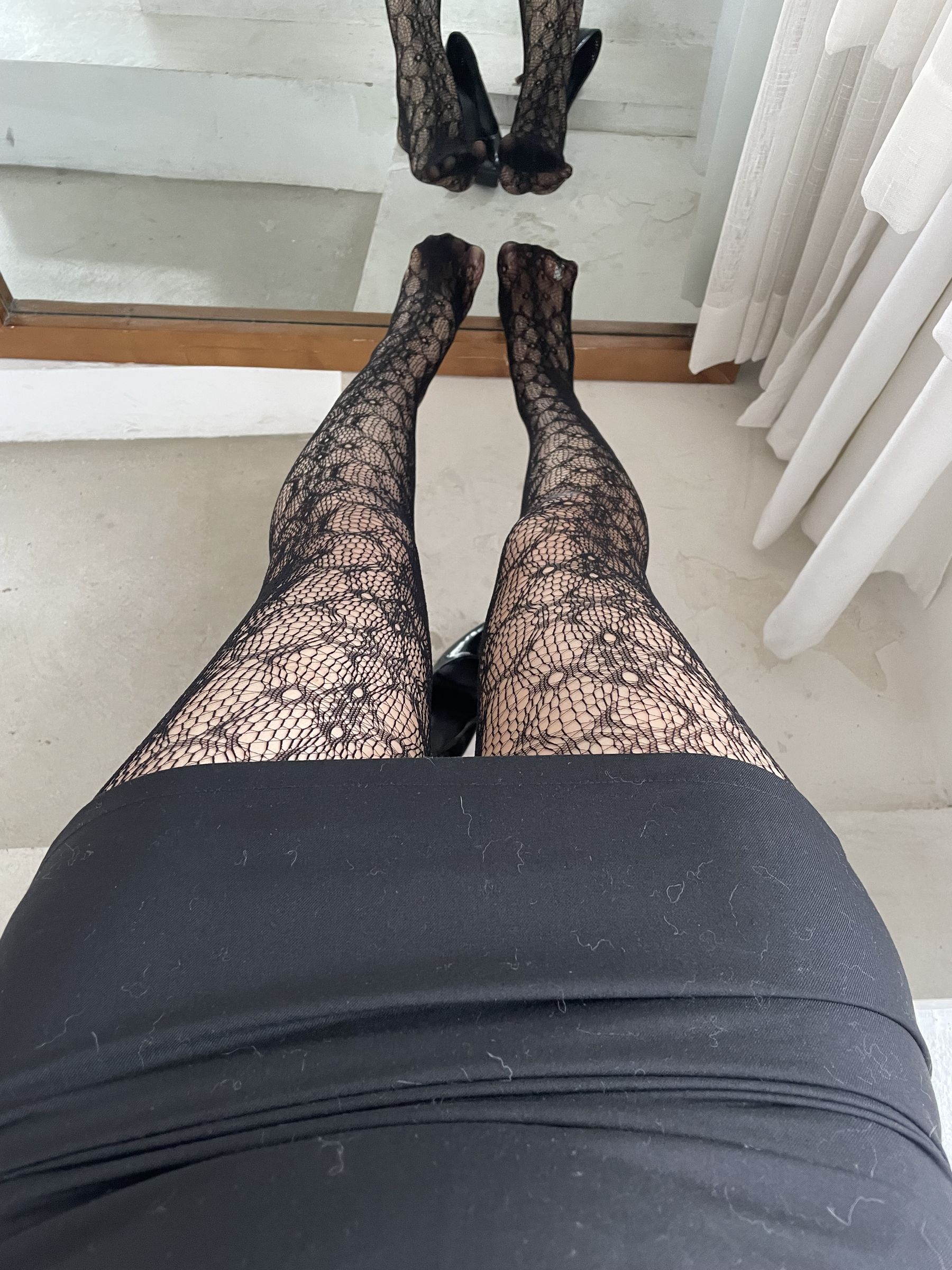 [福利COS] 轩萧学姐 - 提花裤袜第34张