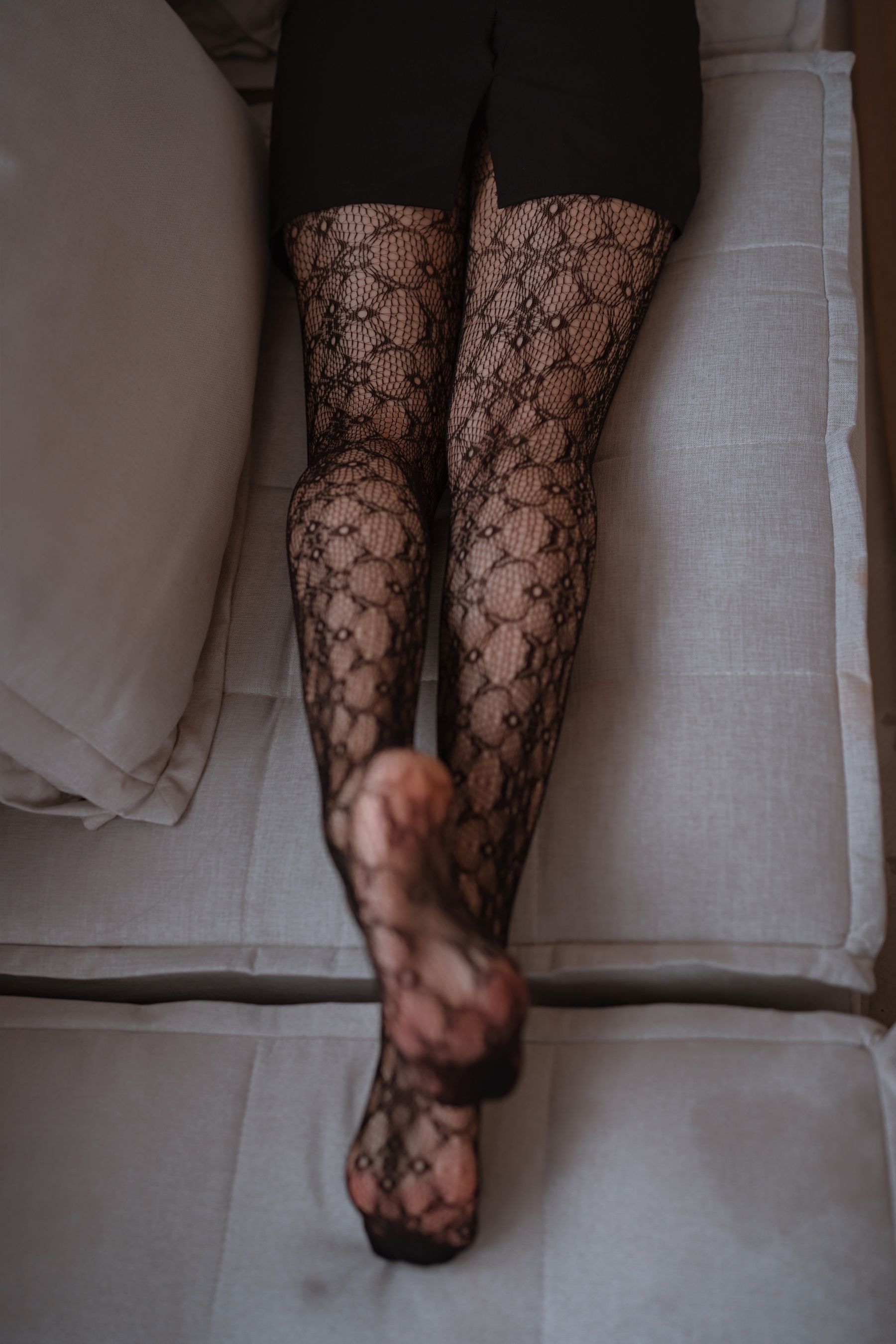 [福利COS] 轩萧学姐 - 提花裤袜第6张