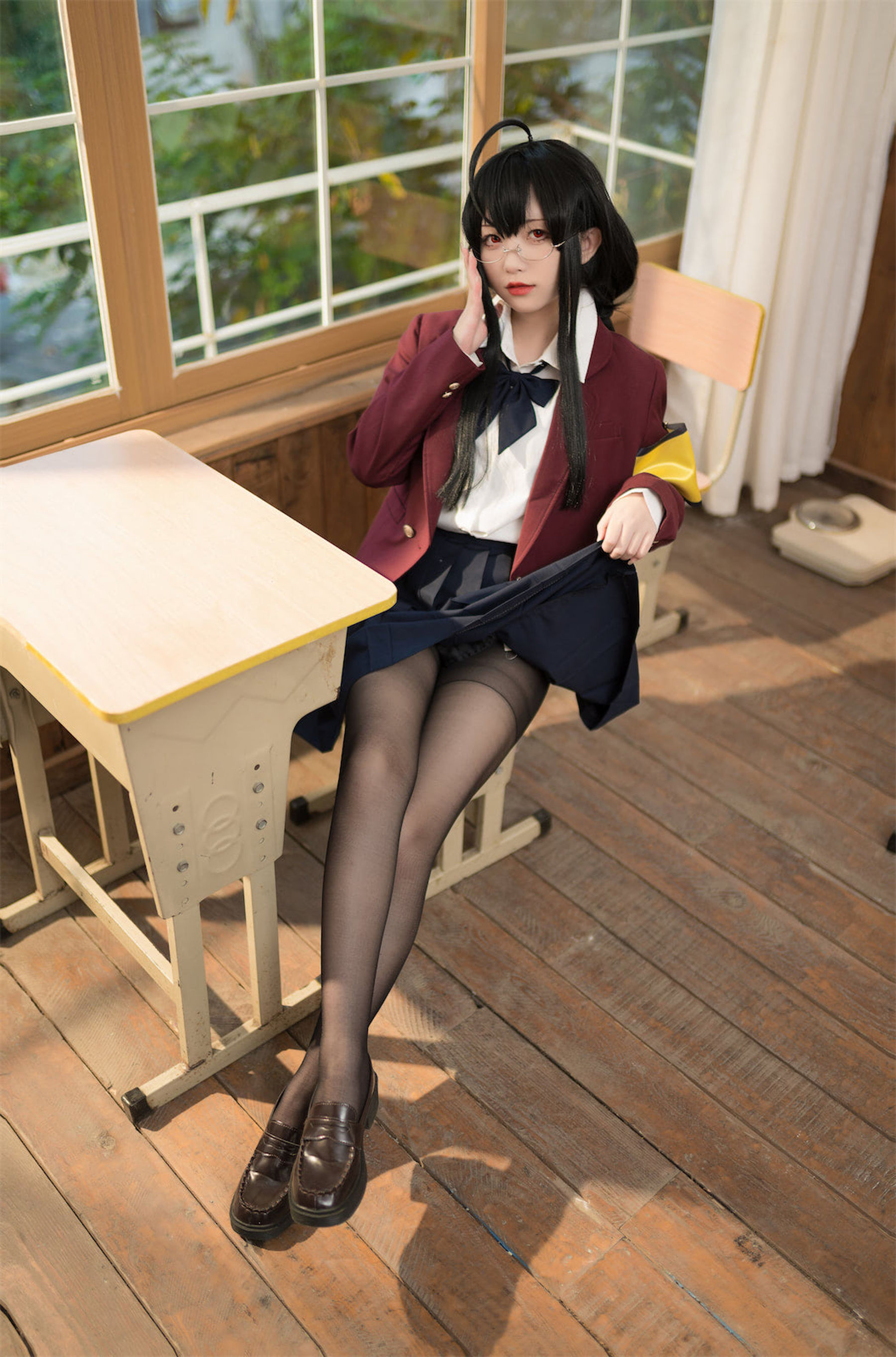 [福利COS] 花铃 - 大凤JK放学后风纪委员第5张