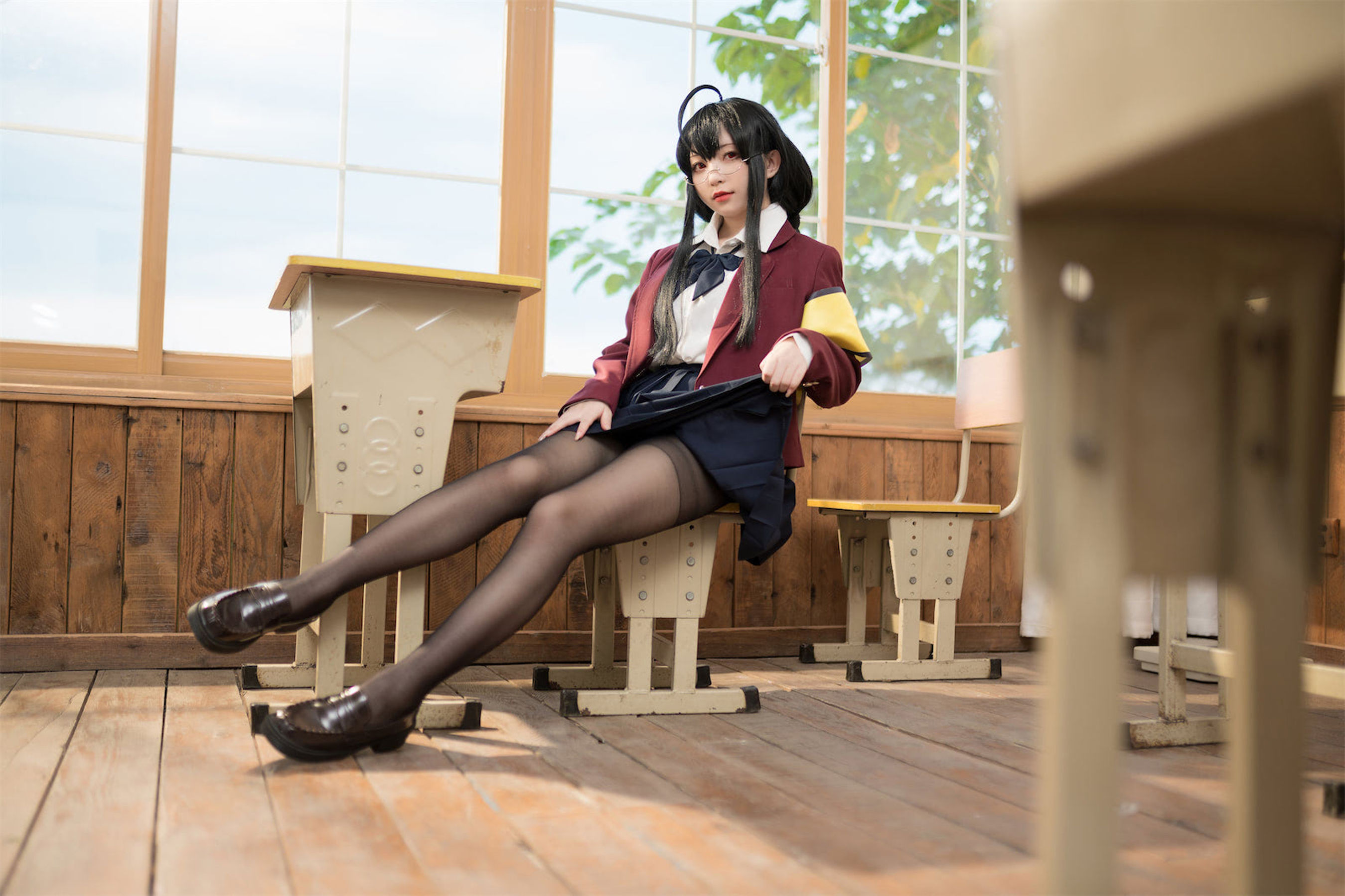 [福利COS] 花铃 - 大凤JK放学后风纪委员第16张