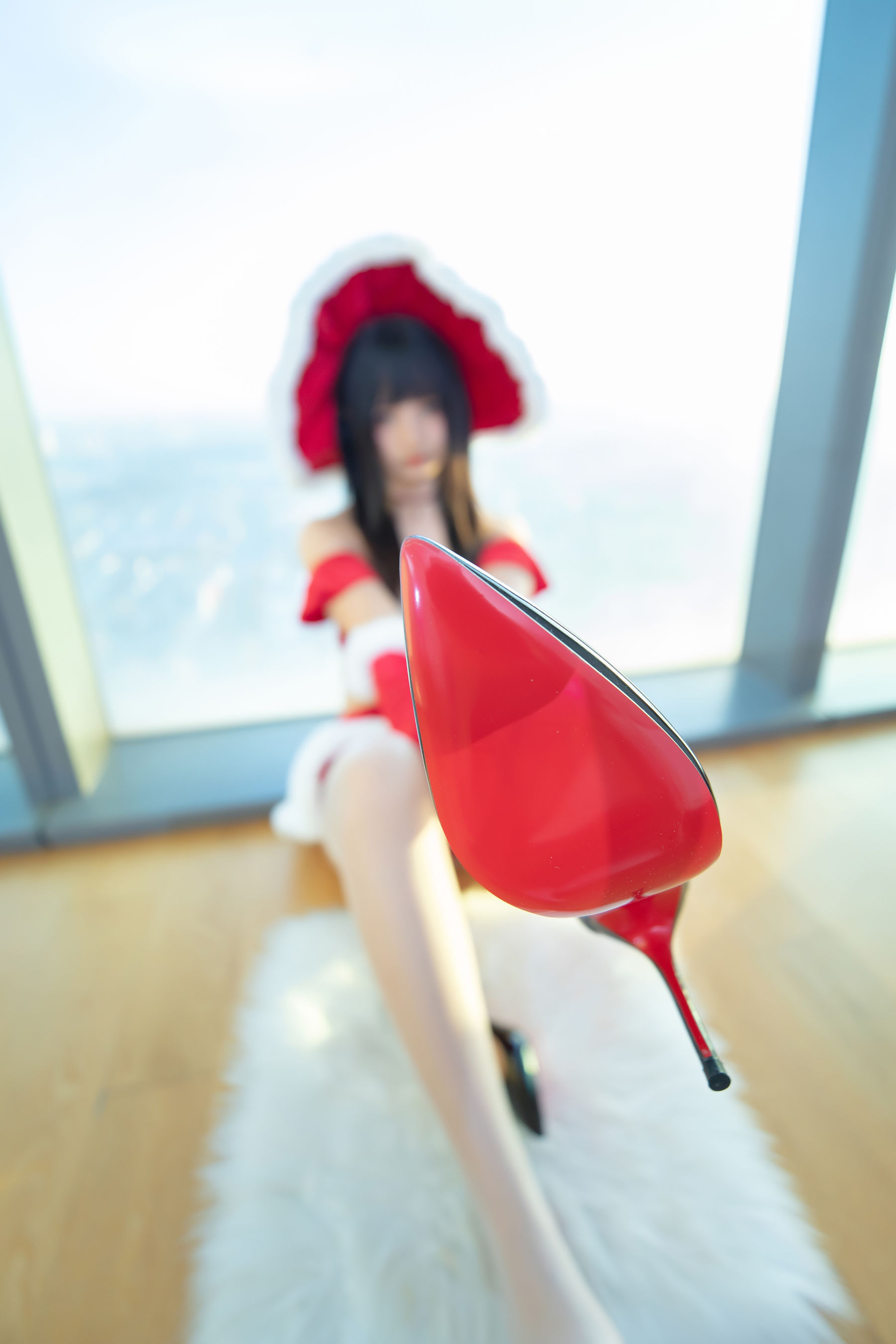 [福利COS] 萝莉神楽板真冬 之圣诞魔法第13张