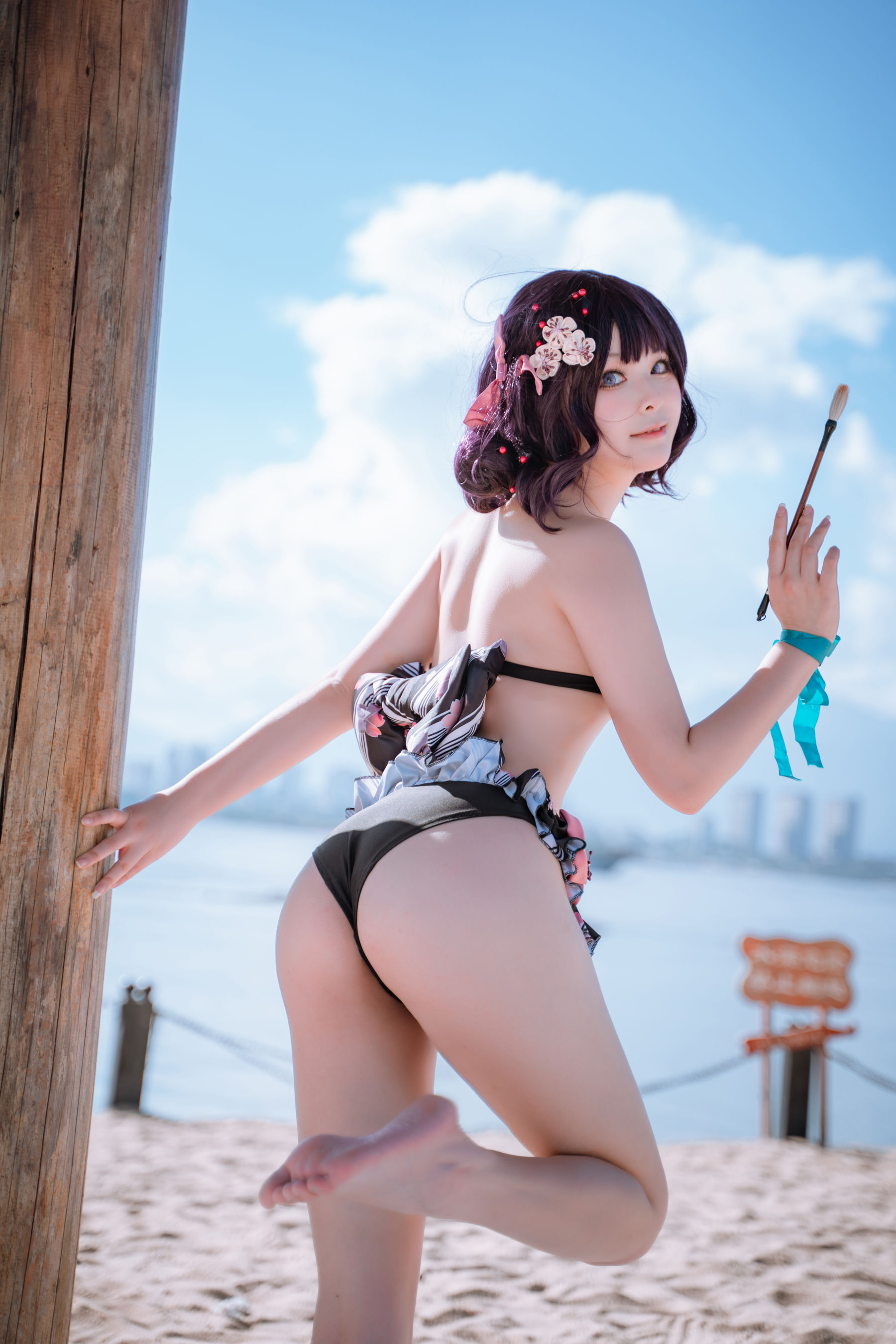 动漫博主w百合欧皇子w - 沙滩第7张