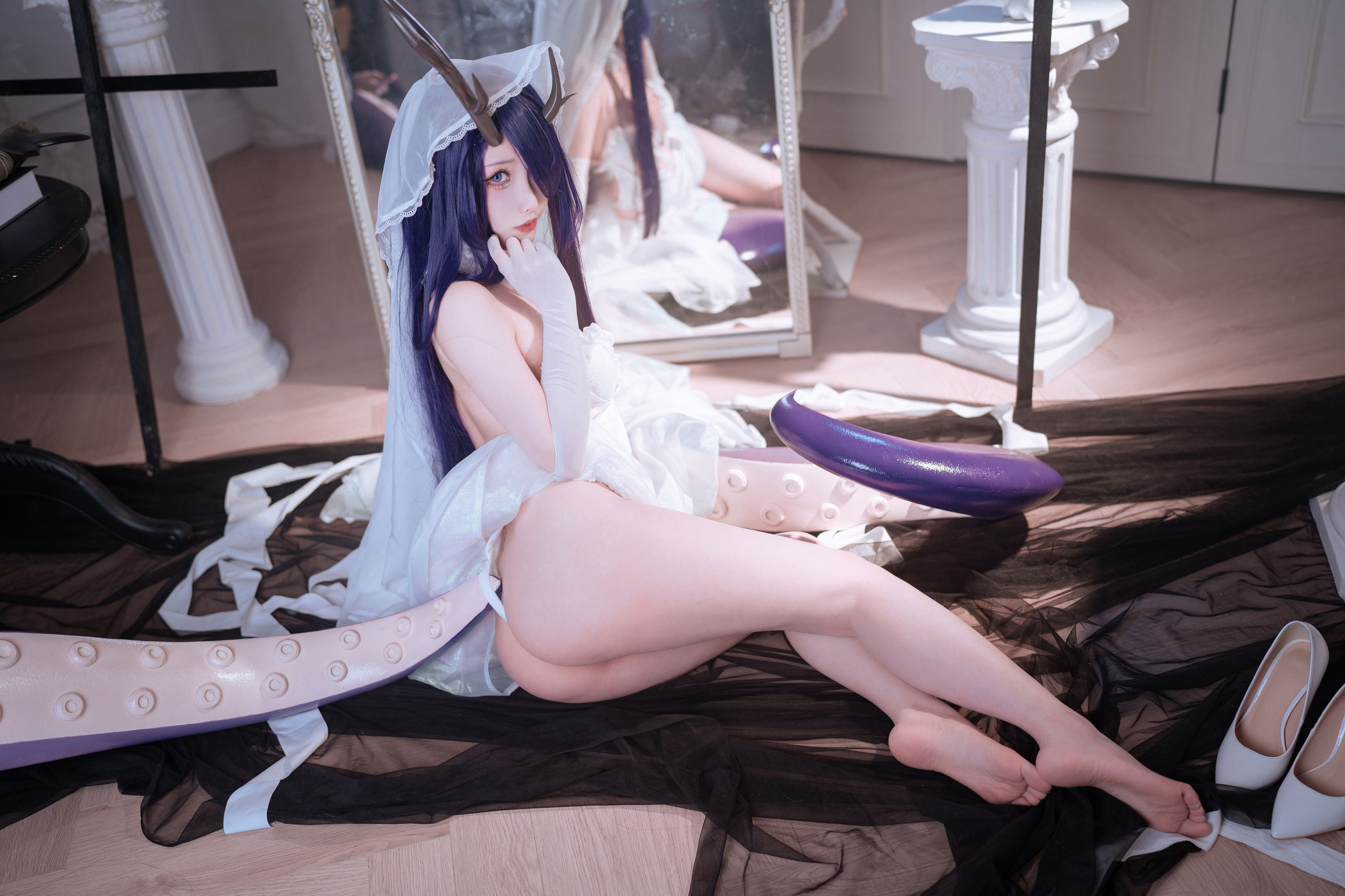 COS福利rioko 凉凉子 - 碧蓝航线 金鹿号第9张