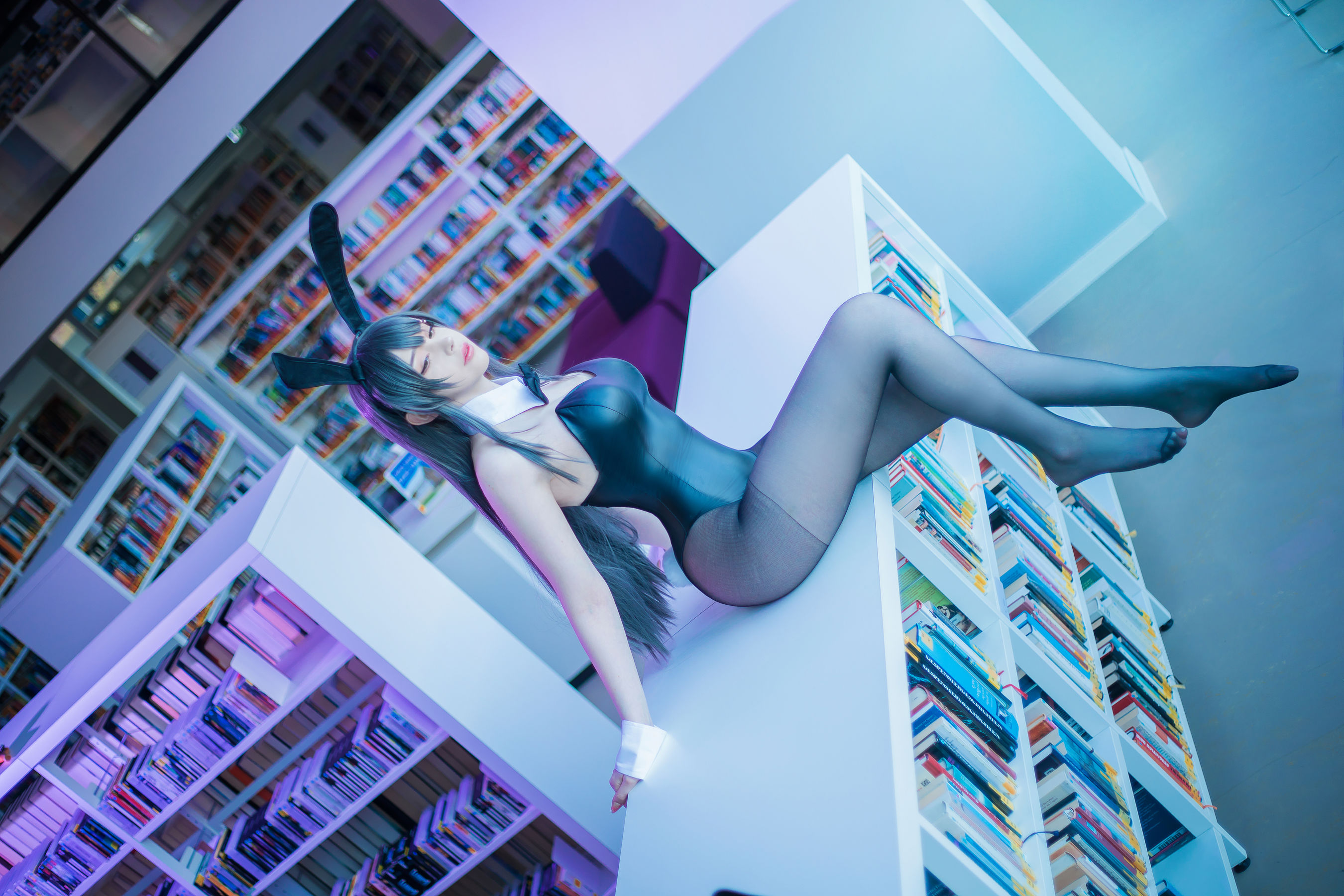 [COS福利] 国外美女SayaTheFox - 麻衣学姐第4张