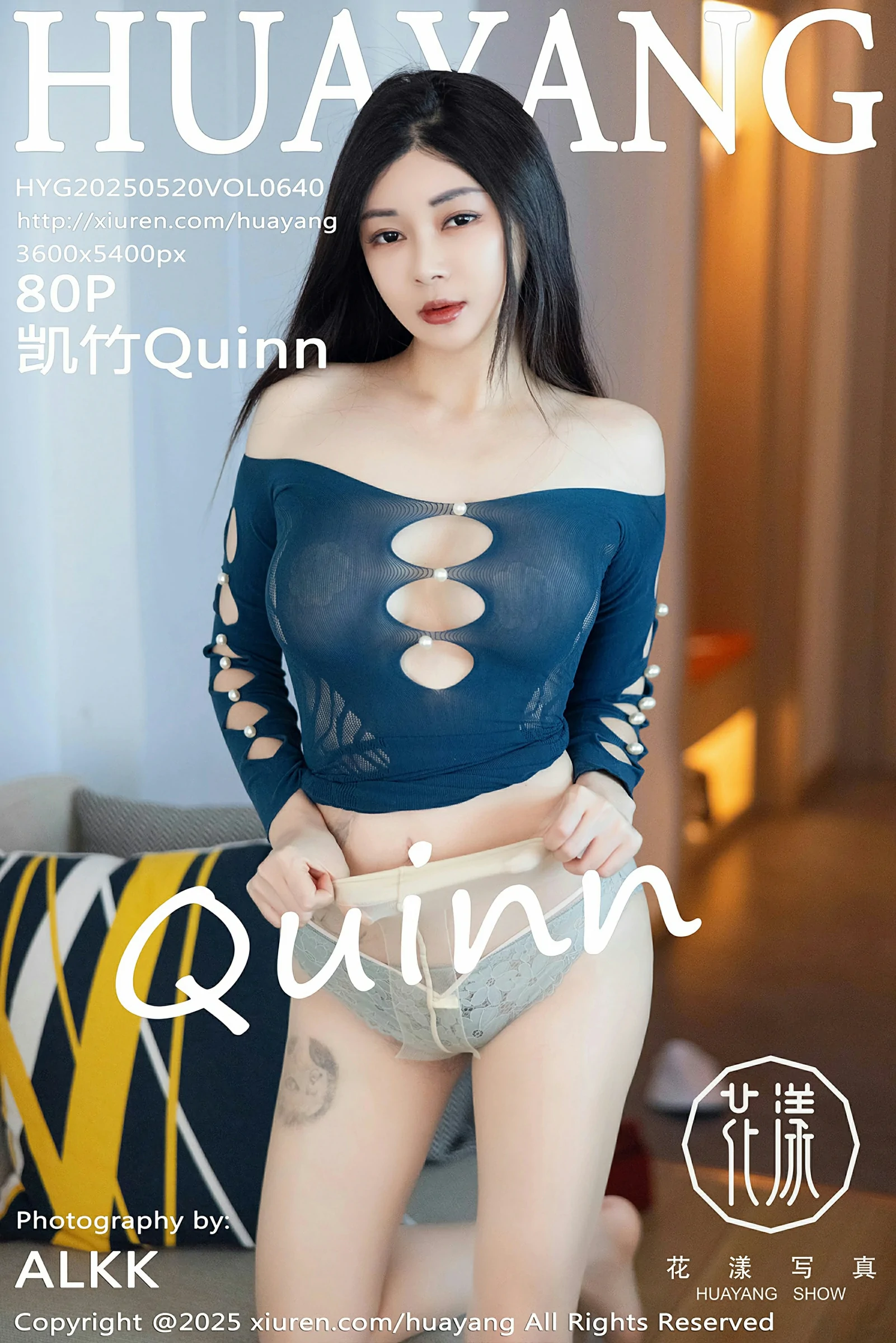  HuaYang花漾 VOL.640 凯竹Quinn [80P]第1张