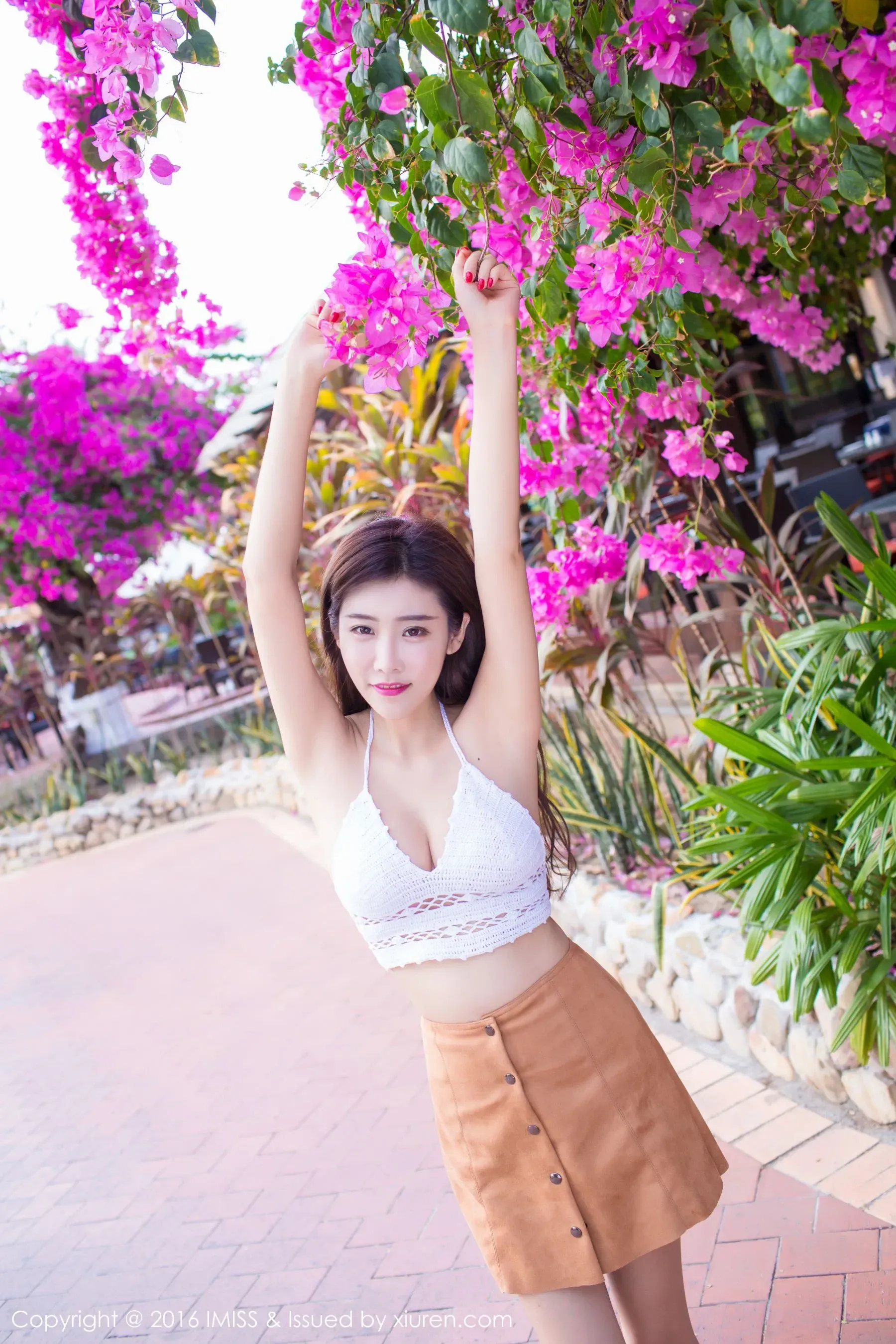 程小烦不烦《兰卡威旅拍》清新外拍 爱蜜社IMiss Vol.092第16张