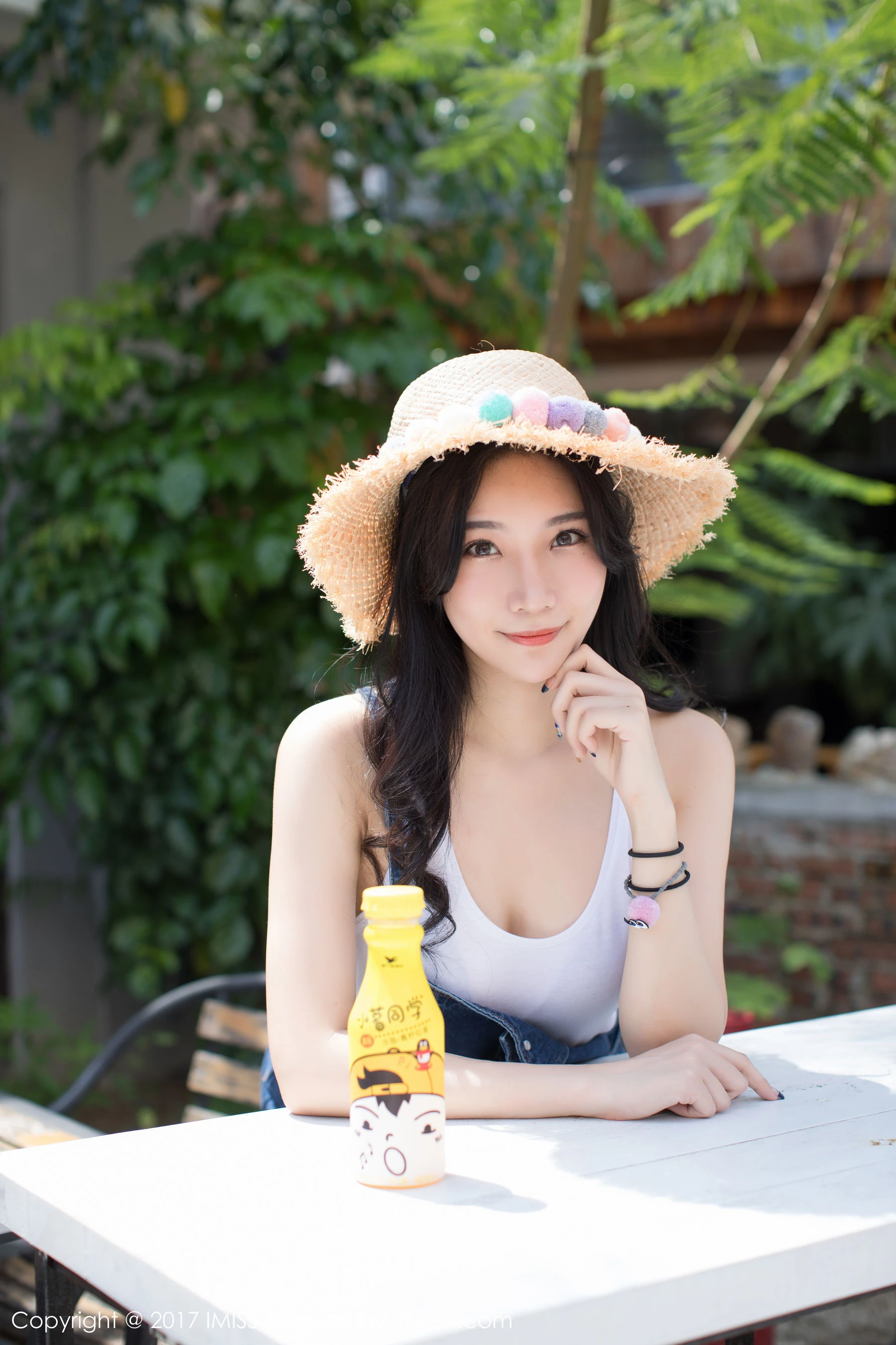 小狐狸Sica《牛仔短裤小清新系列》 爱蜜社 VOL.180第3张