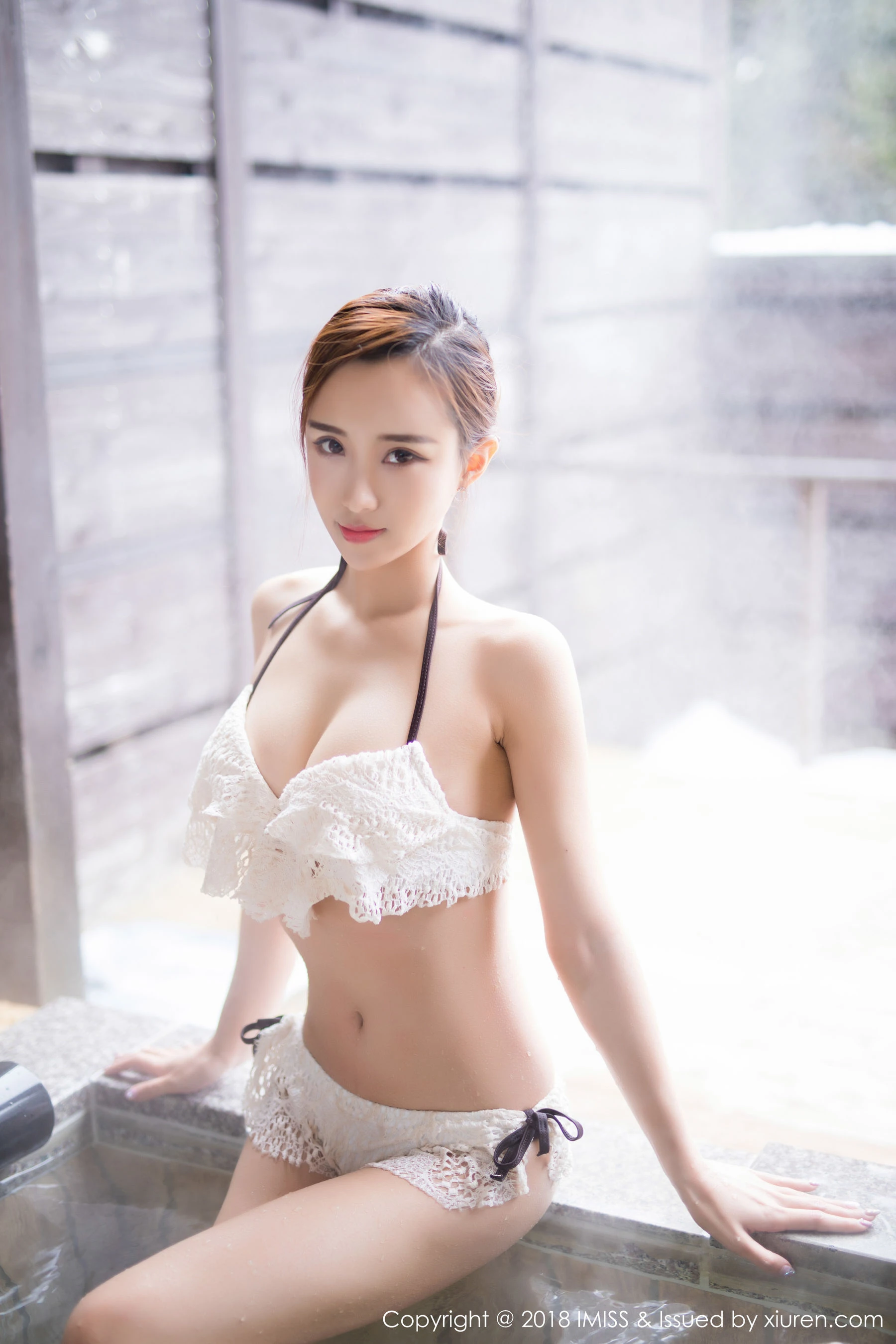  模特猫宝《眼镜职业黑丝OL》 爱蜜社IMiss Vol.235第12张