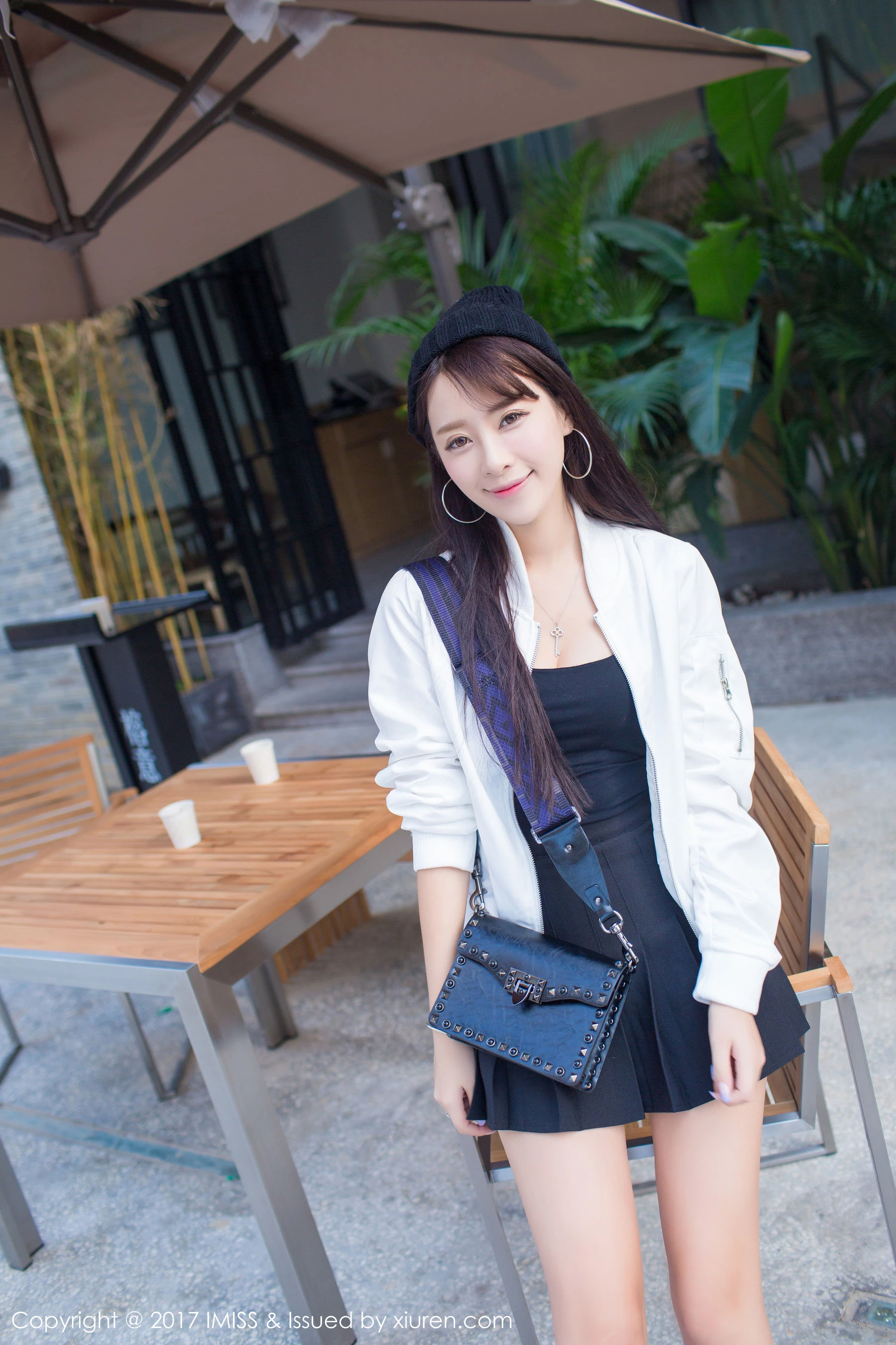 女神@王曼妮好Q街拍系列 爱蜜社 VOL.163第12张