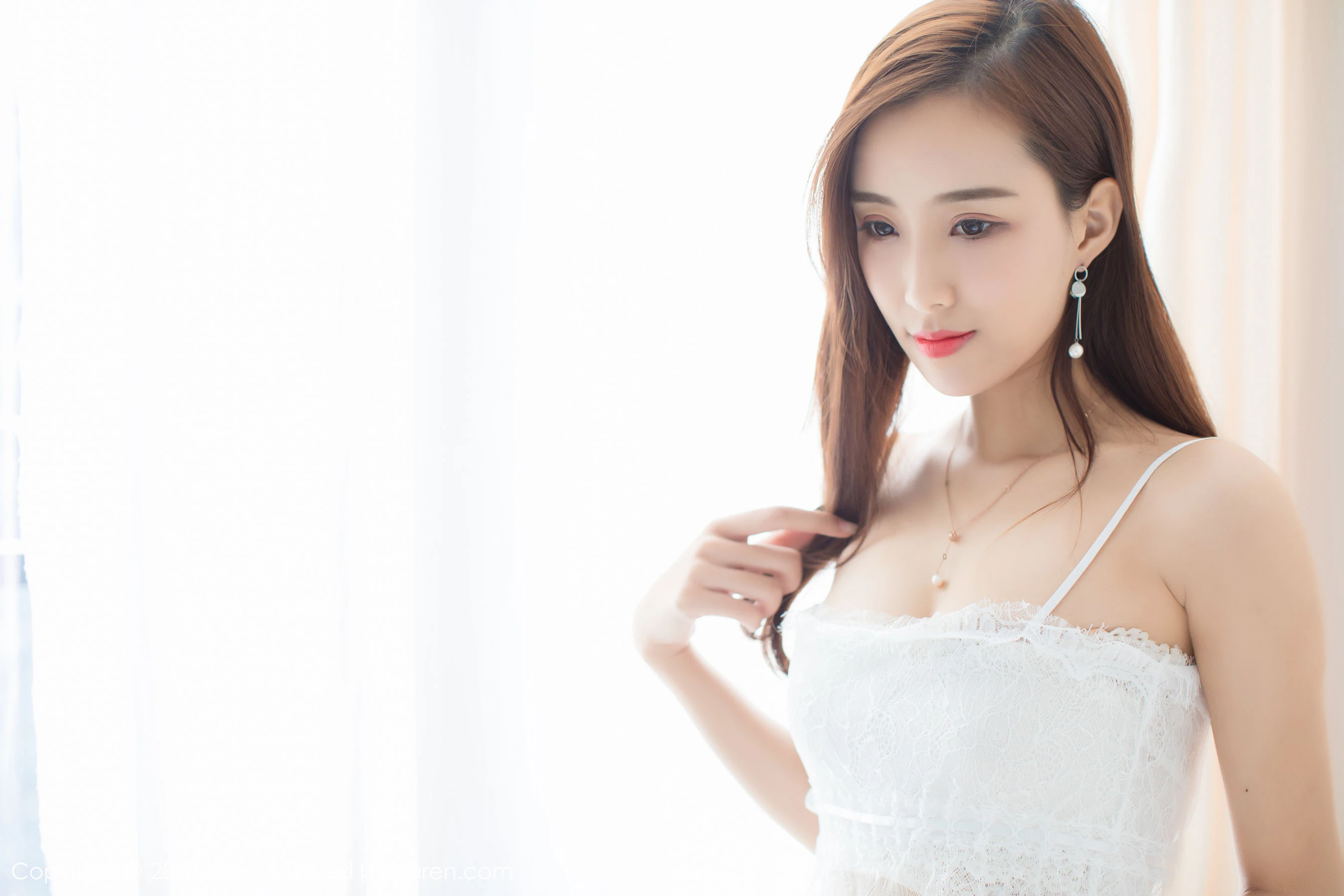 模特猫宝《丝袜美腿系列》 爱蜜社IMiss Vol.217第8张