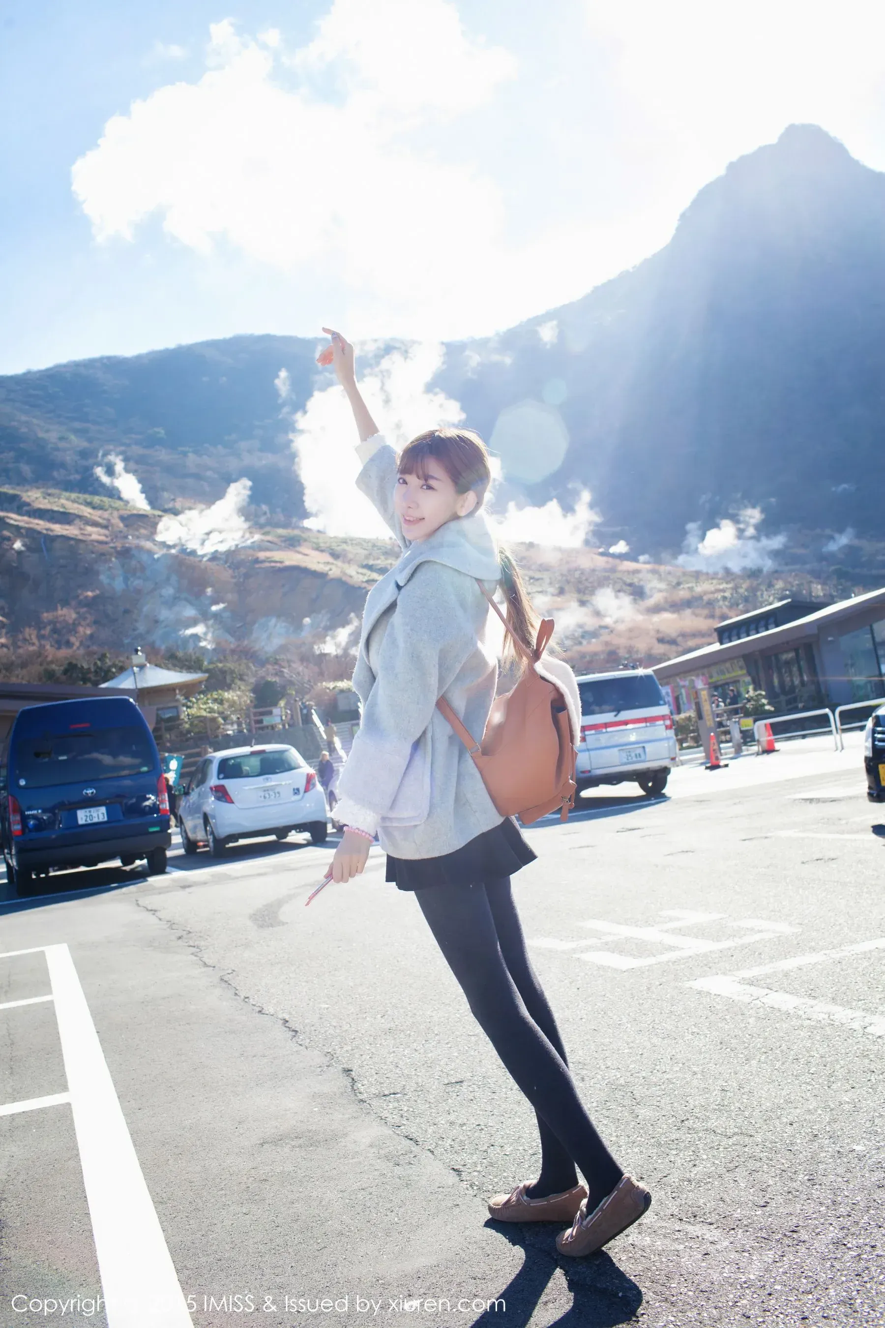 网红陈潇《日本之旅街拍》 爱蜜社IMiss Vol.010第16张