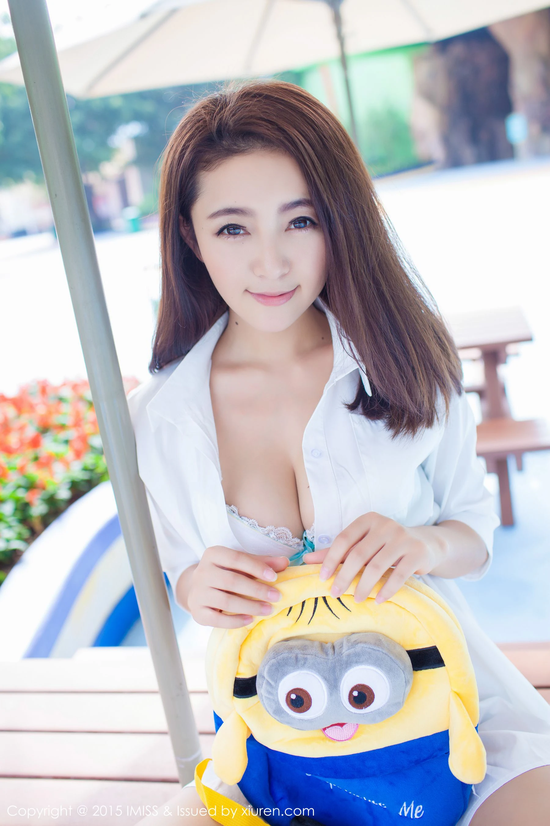  夏茉GIGI《小清新街拍》 爱蜜社IMiss Vol.053第8张