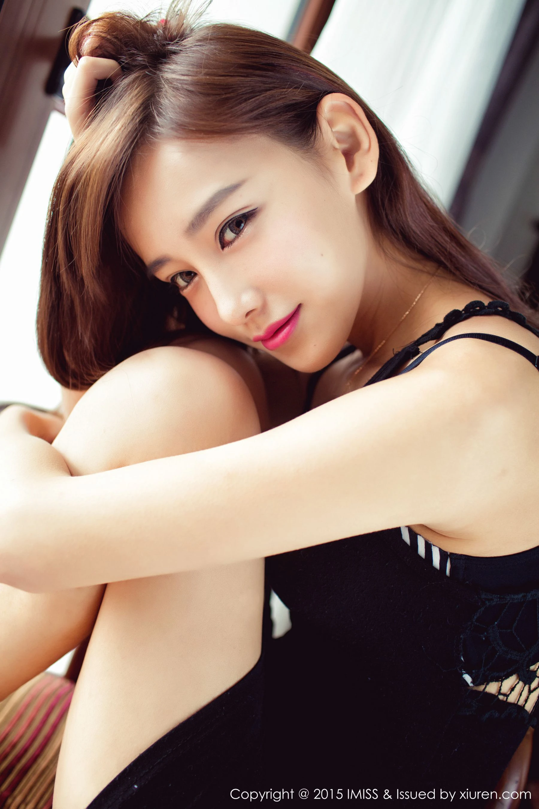  李玉洁Daisy《武汉大别山薄刀峰旅拍》 爱蜜社IMiss Vol.040第18张