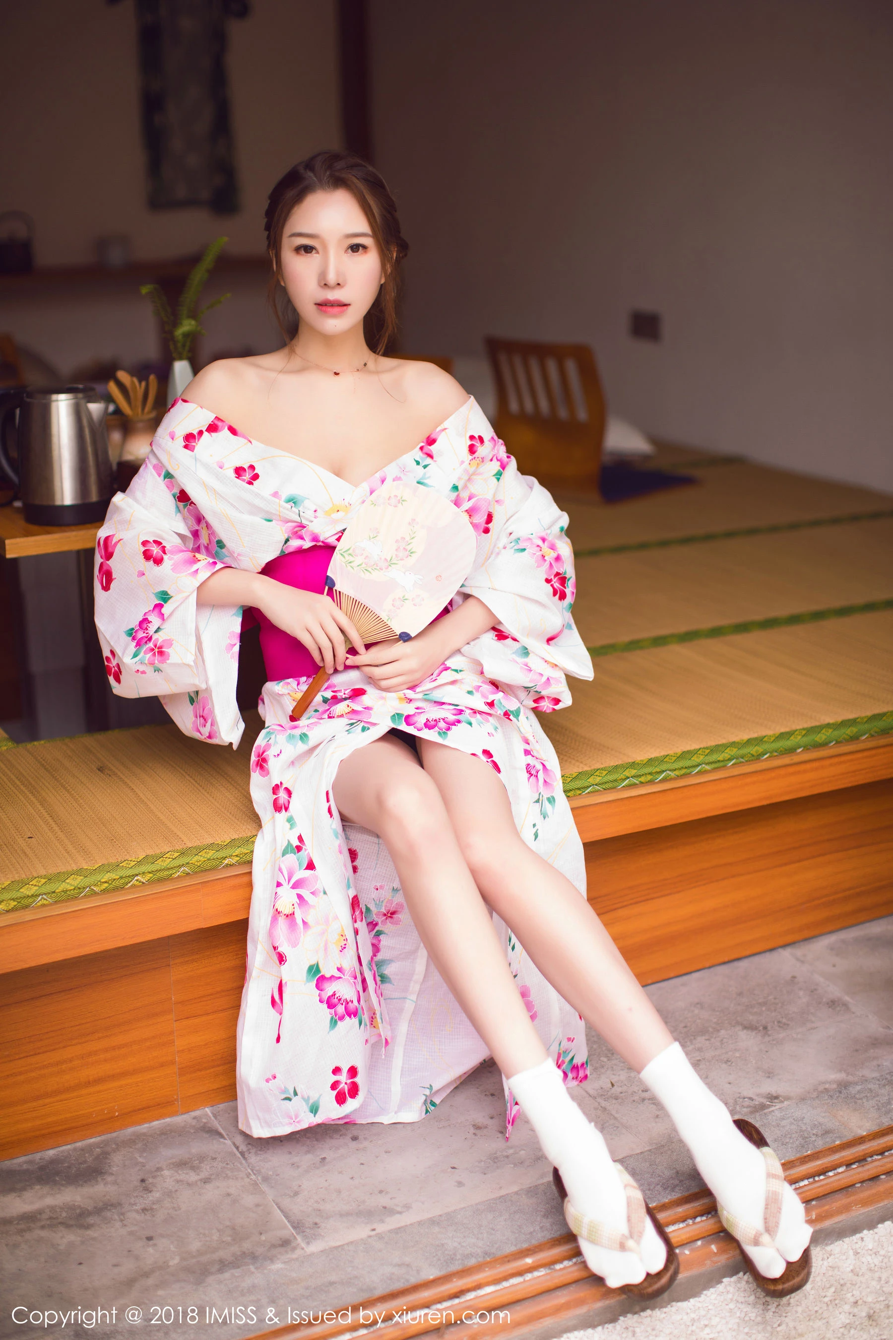 新人模特katrina《首套写真》 爱蜜社IMiss Vol.252第7张