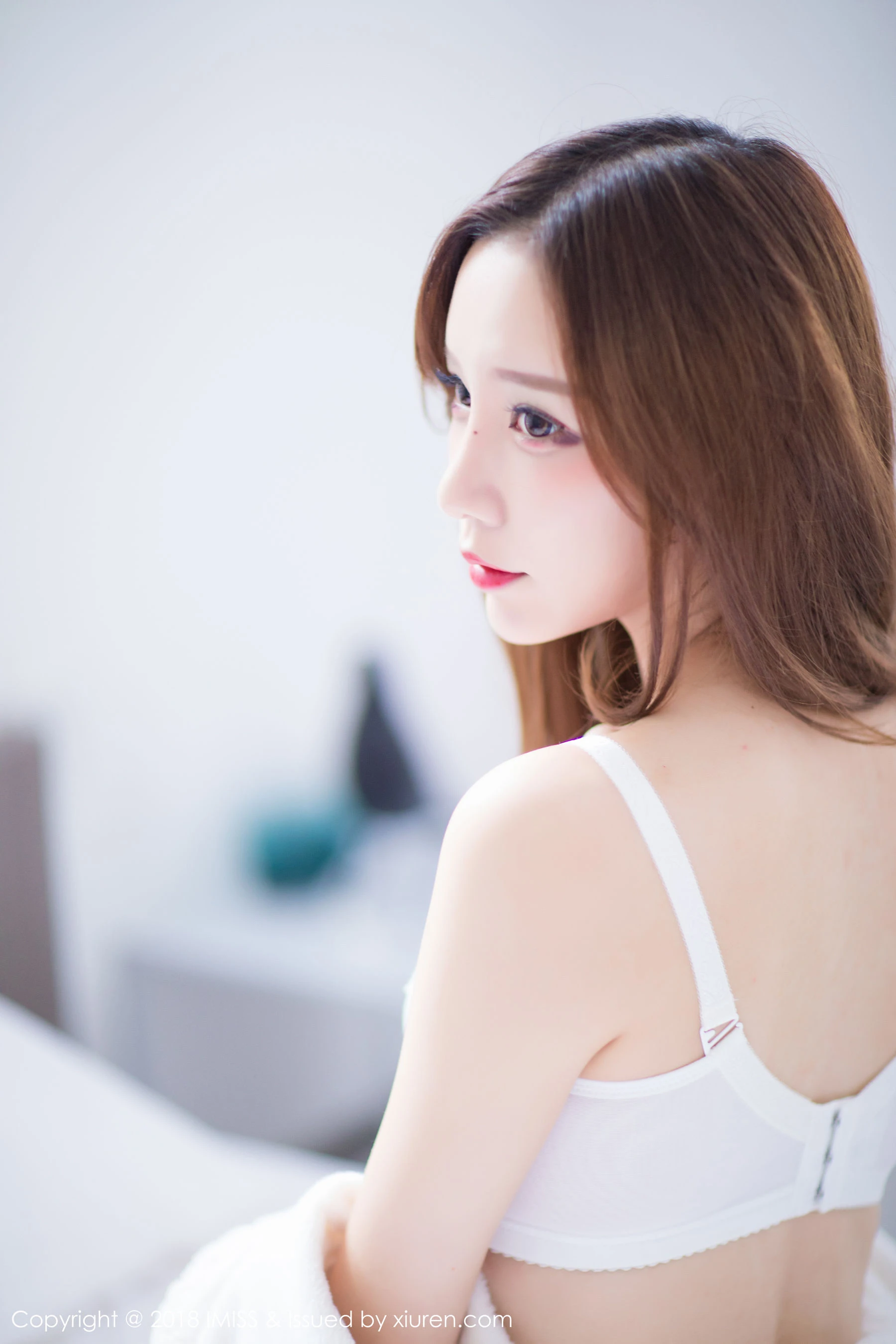 模特小琳《甜美新人》 爱蜜社IMiss Vol.233第9张