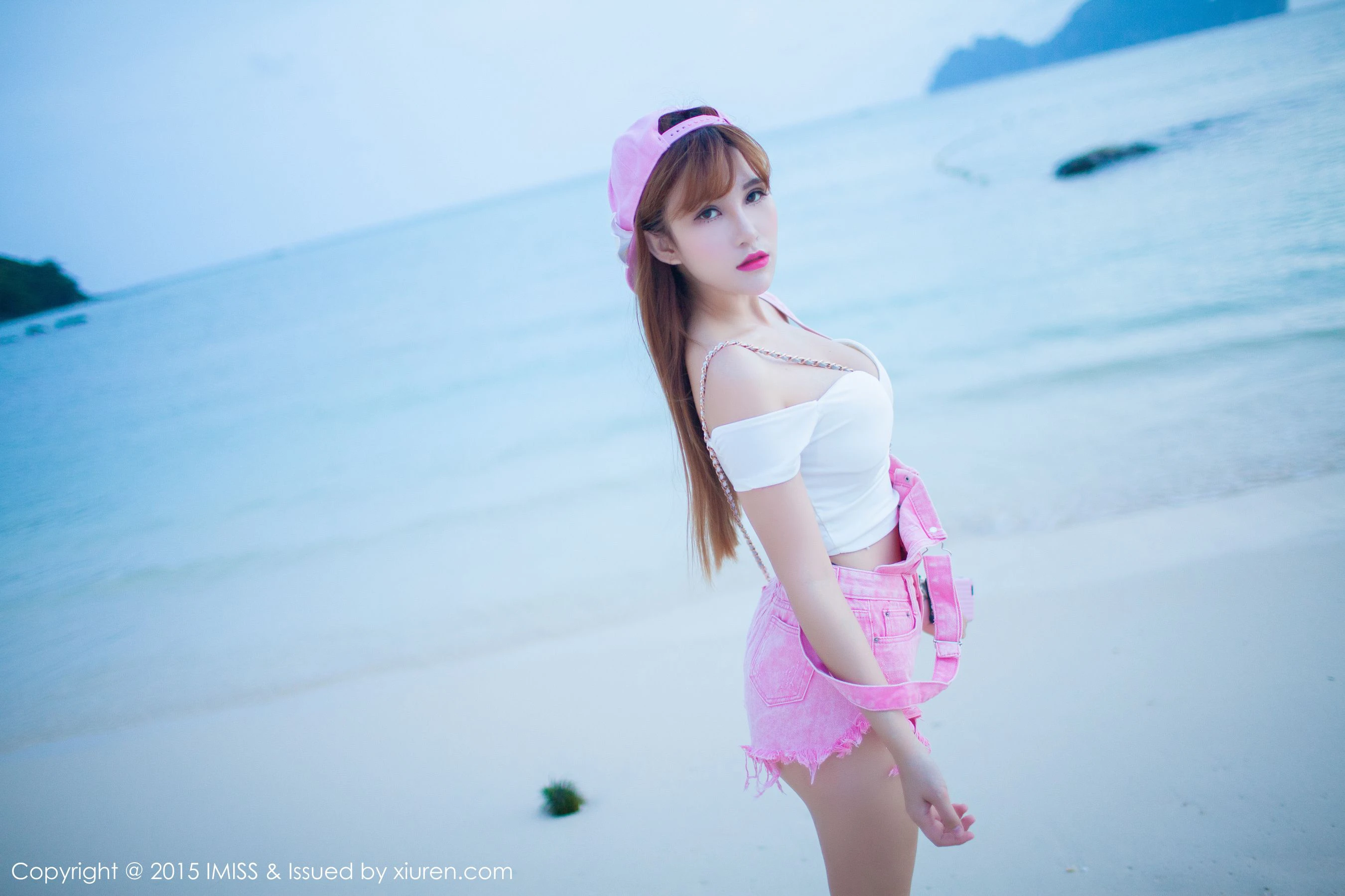  LalaBaby啦啦《清凉比基尼+牛仔热裤》 爱蜜社IMiss Vol.039第16张