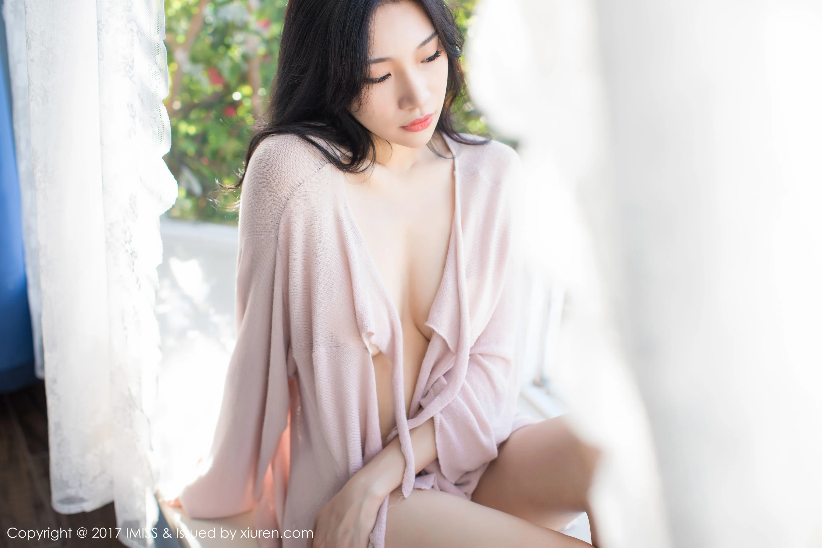 小狐狸Sica《粉红私房》 爱蜜社IMiss VOL.197第6张