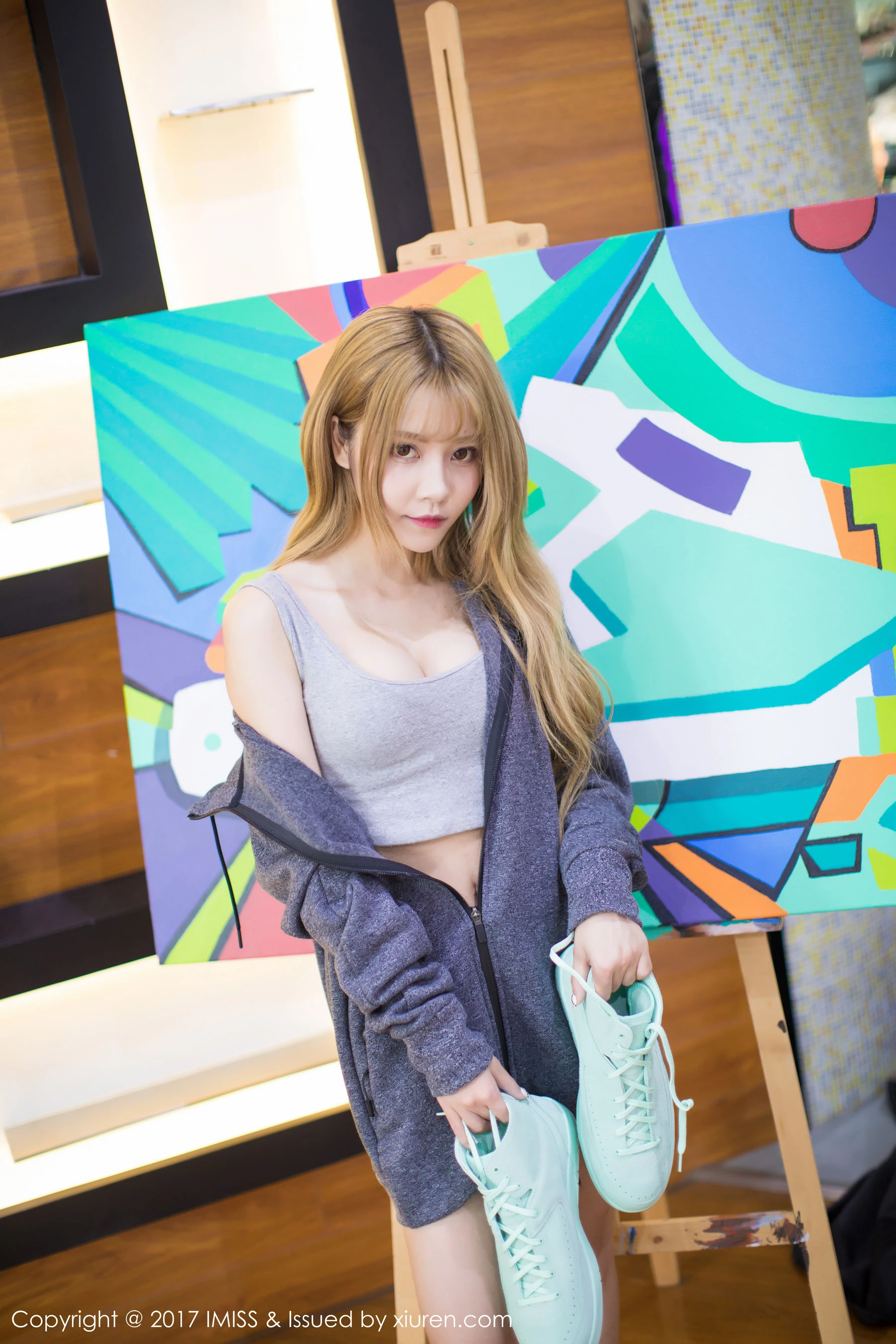 模特夏正正首套 爱蜜社 VOL.172第2张