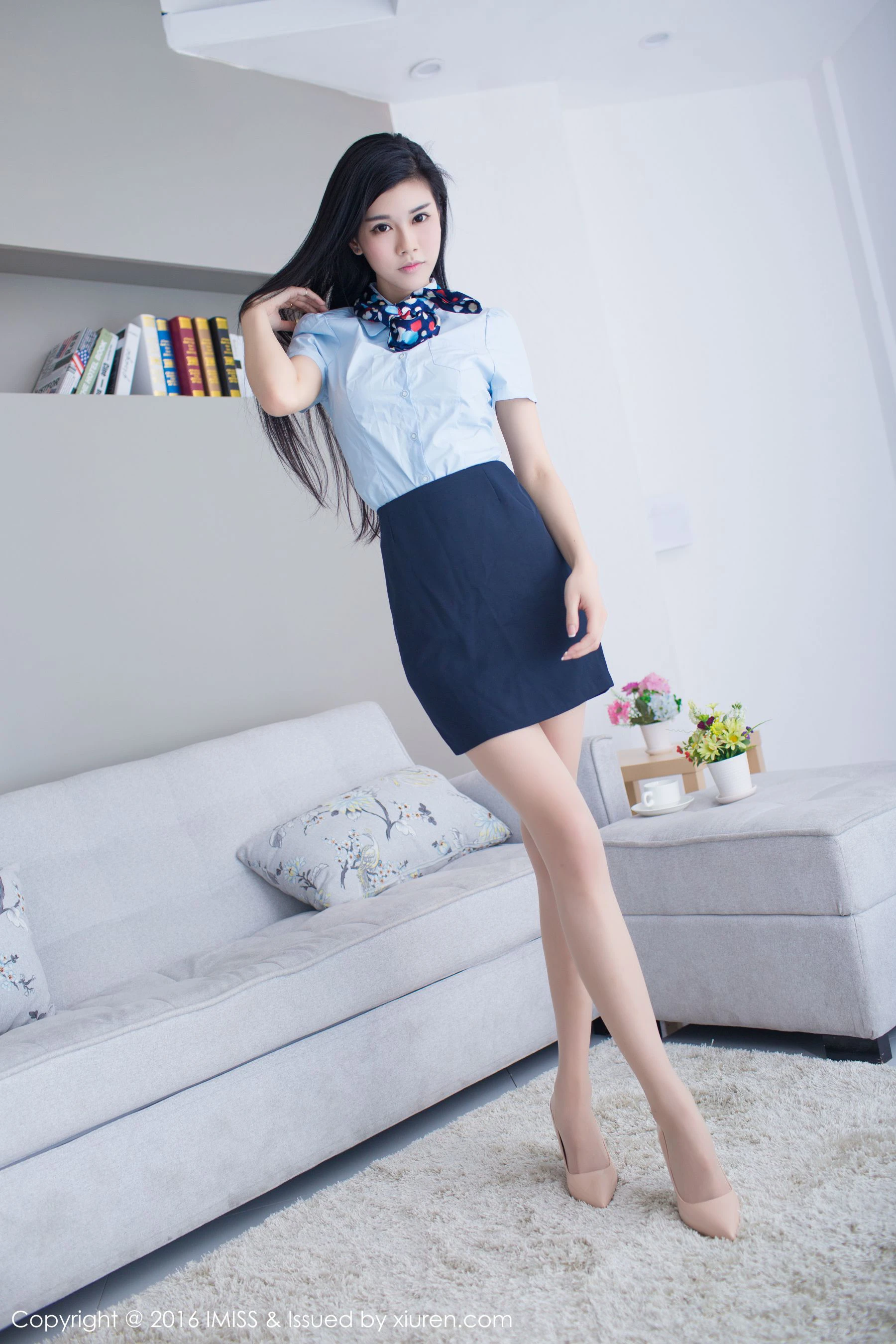  Panadol雅《女仆装+OL装》 爱蜜社IMiss Vol.099第14张