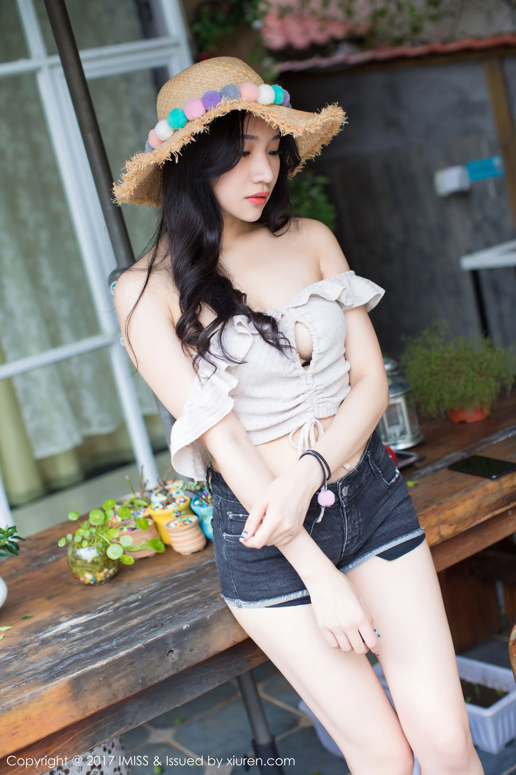 小狐狸Sica《七夕情人节福利》 爱蜜社IMiss Vol.182第1张