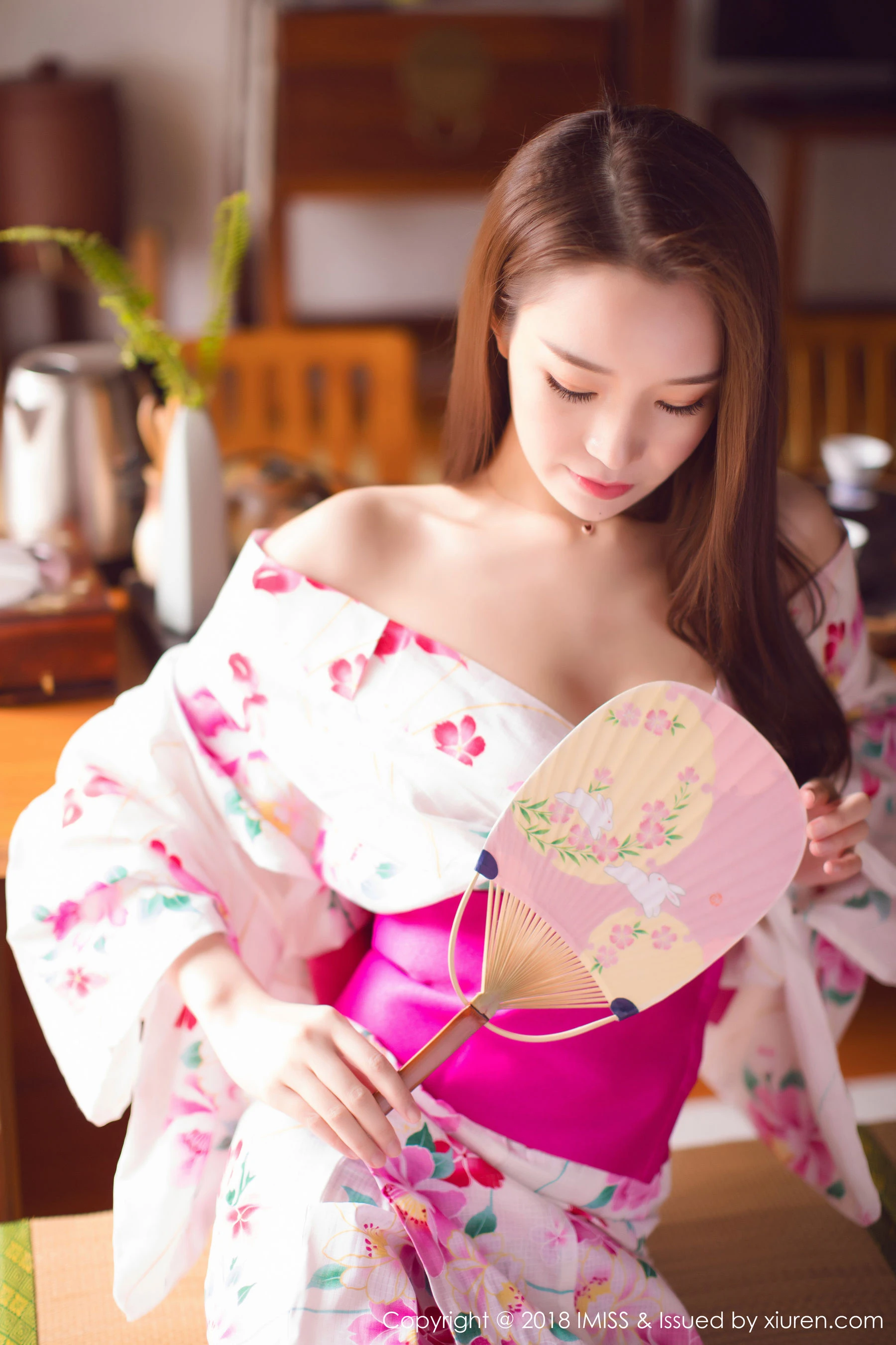 新人模特katrina《首套写真》 爱蜜社IMiss Vol.252第1张