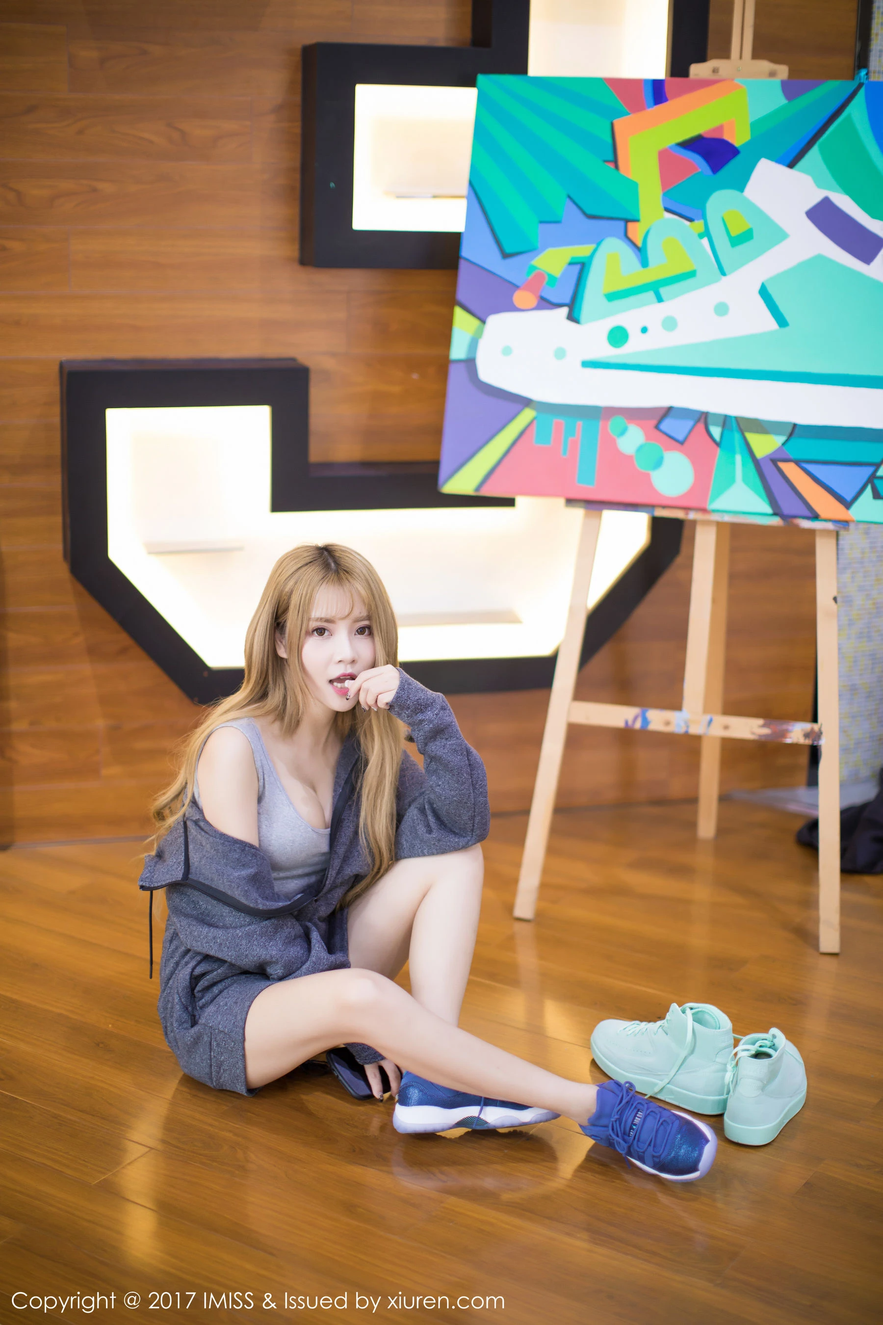 模特夏正正首套 爱蜜社 VOL.172第3张