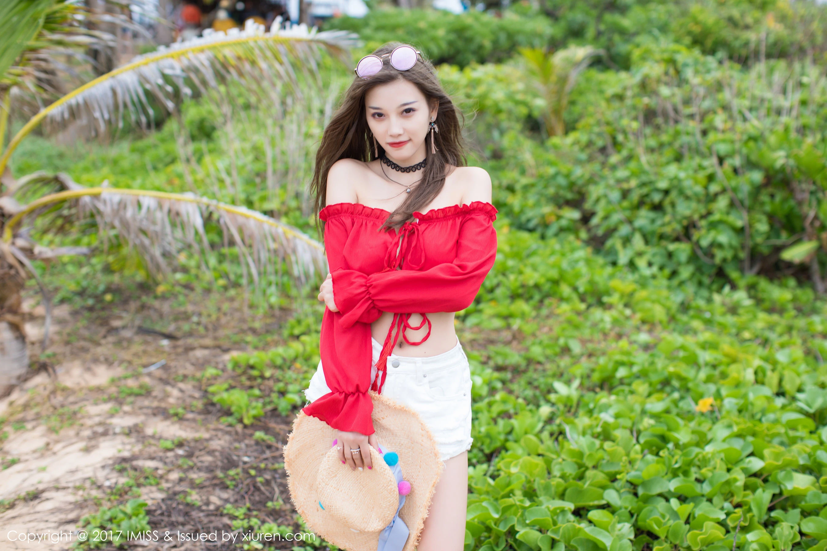 杨晨晨sugar《阳光和沙滩,香车与美人》 爱蜜社IMiss Vol.185第12张