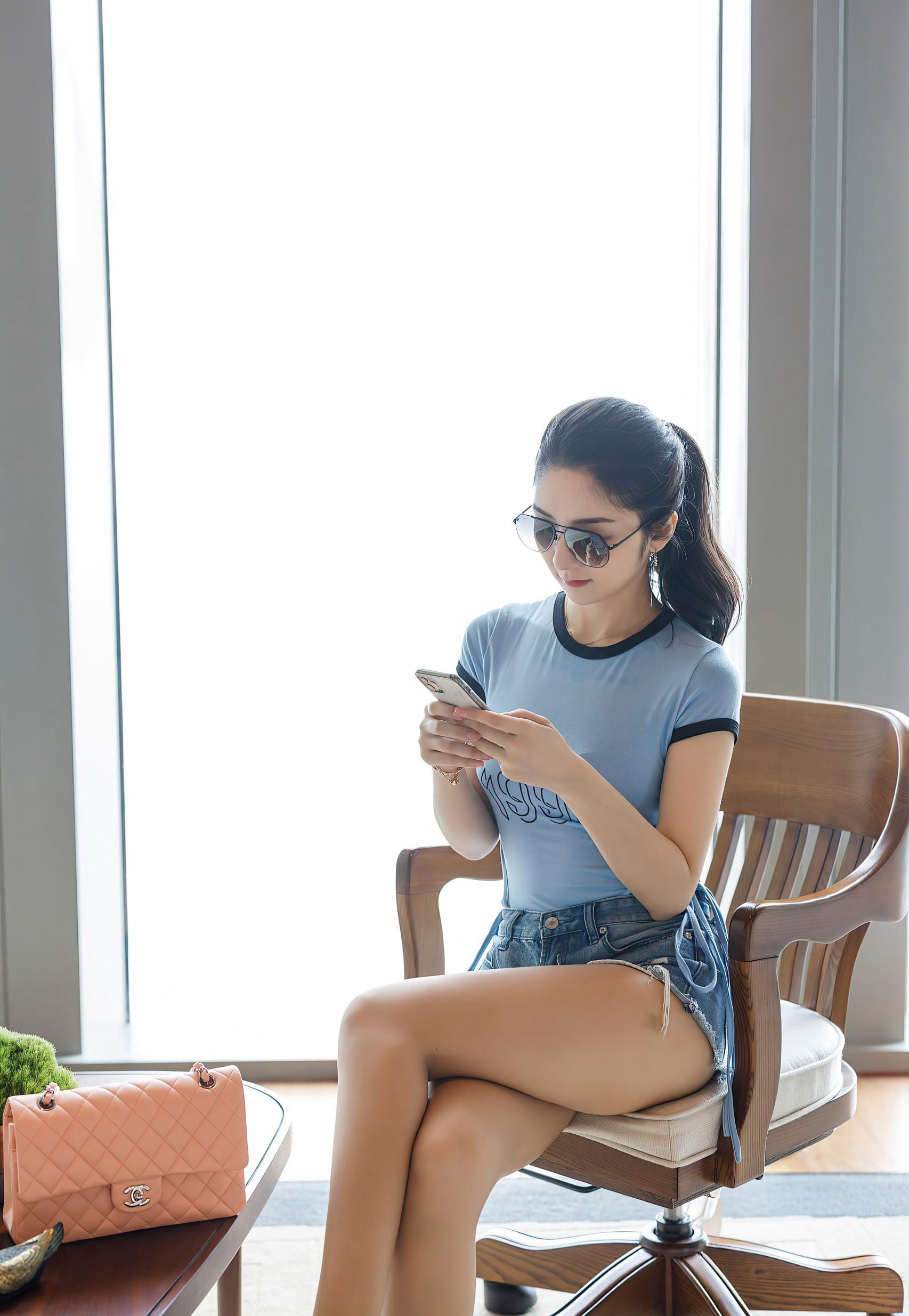 IMiss爱蜜社 Vol.489 Angela小热巴第3张