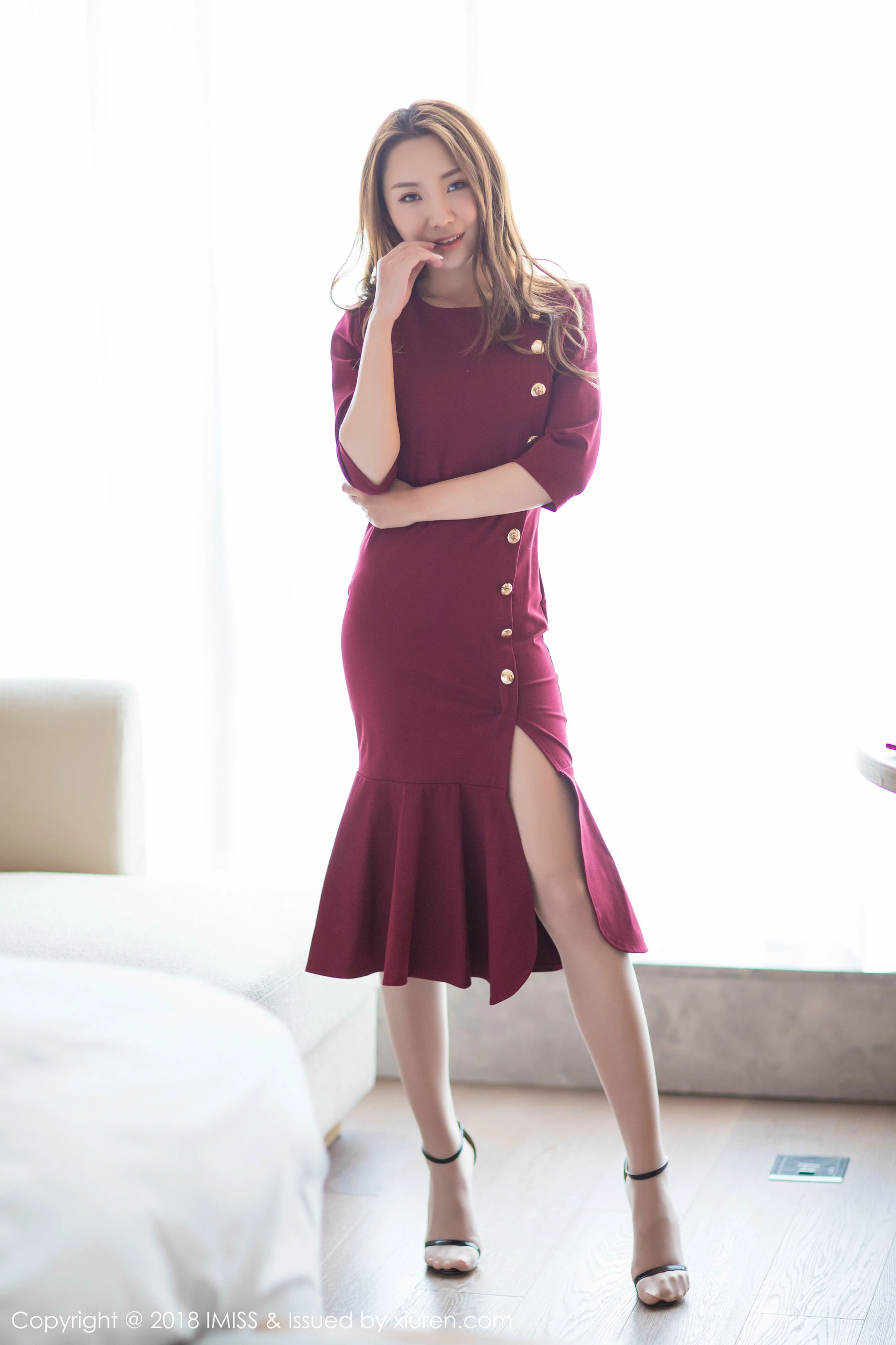 模特Vissa《独特的熟女气质》 爱蜜社IMiss Vol.257第19张