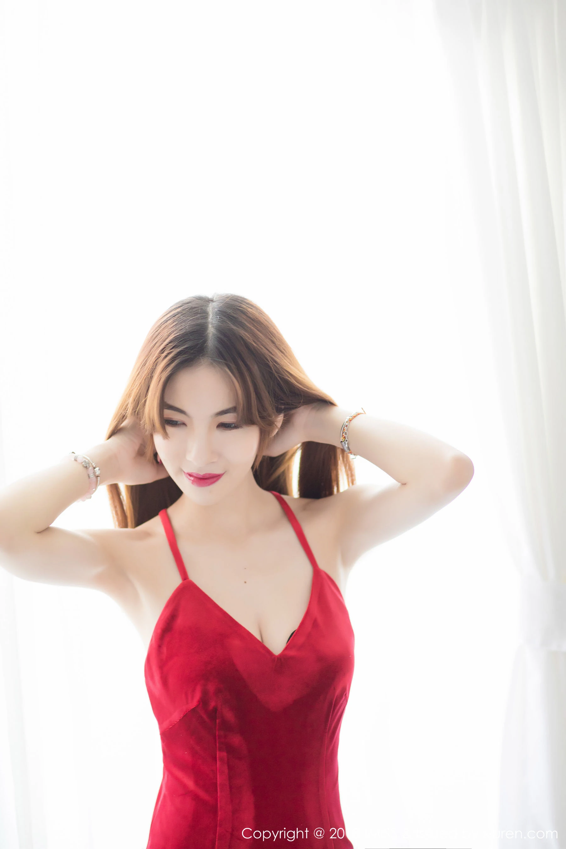 模特Yannie《身材与颜值兼具的丽质美人》 爱蜜社IMiss Vol.212第3张