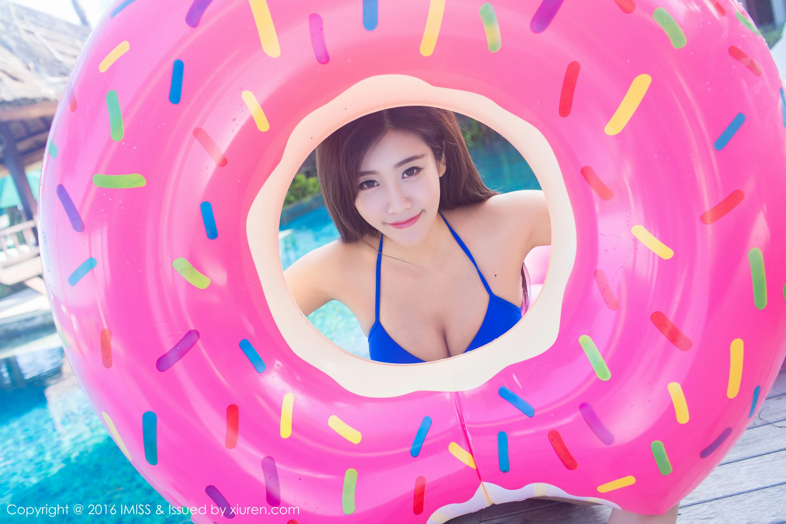 程小烦不烦《巴厘岛旅拍》泳装+比基尼 爱蜜社IMiss Vol.107第12张