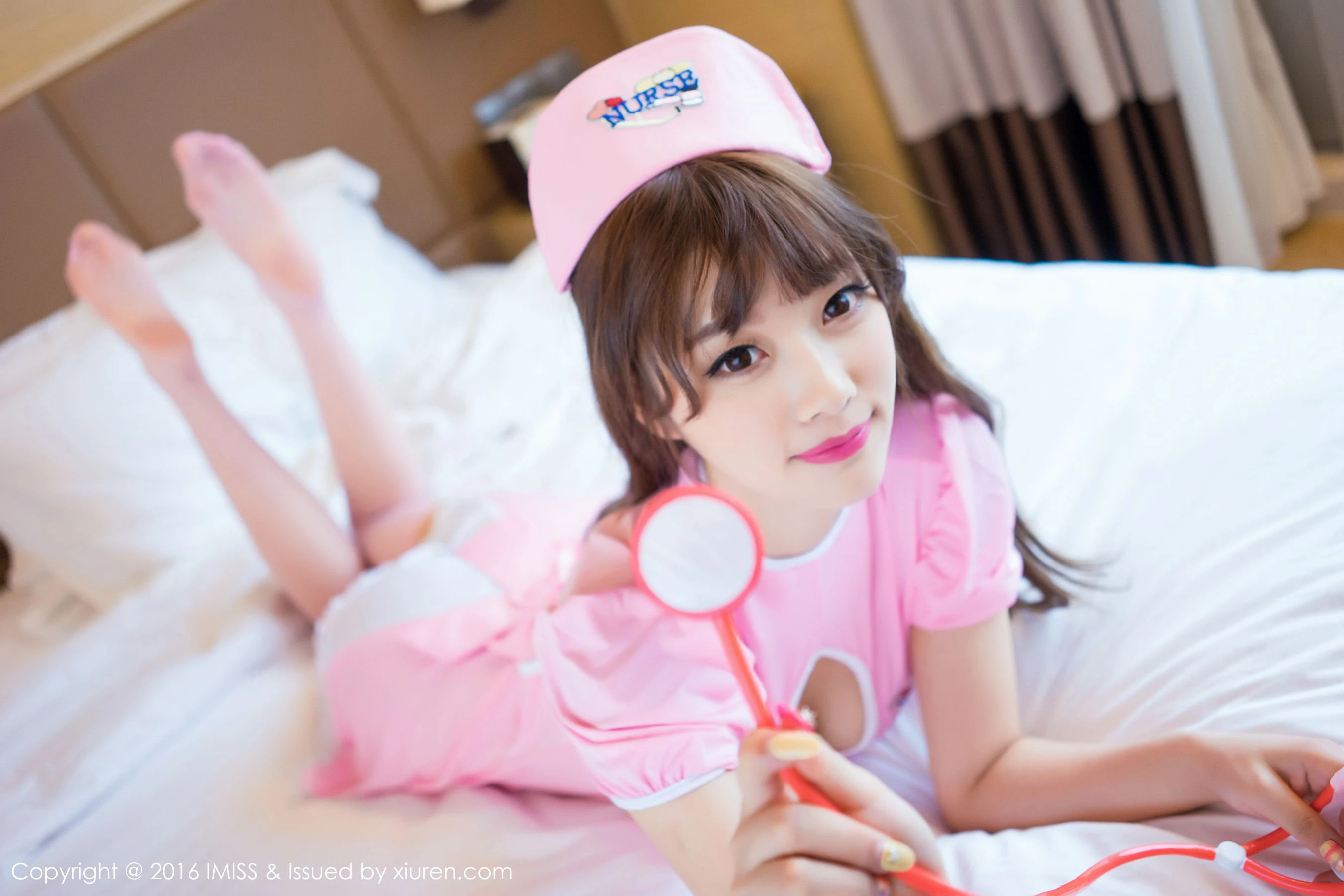sugar小甜心CC《性感甜美的小护士》 爱蜜社IMiss Vol.093第17张