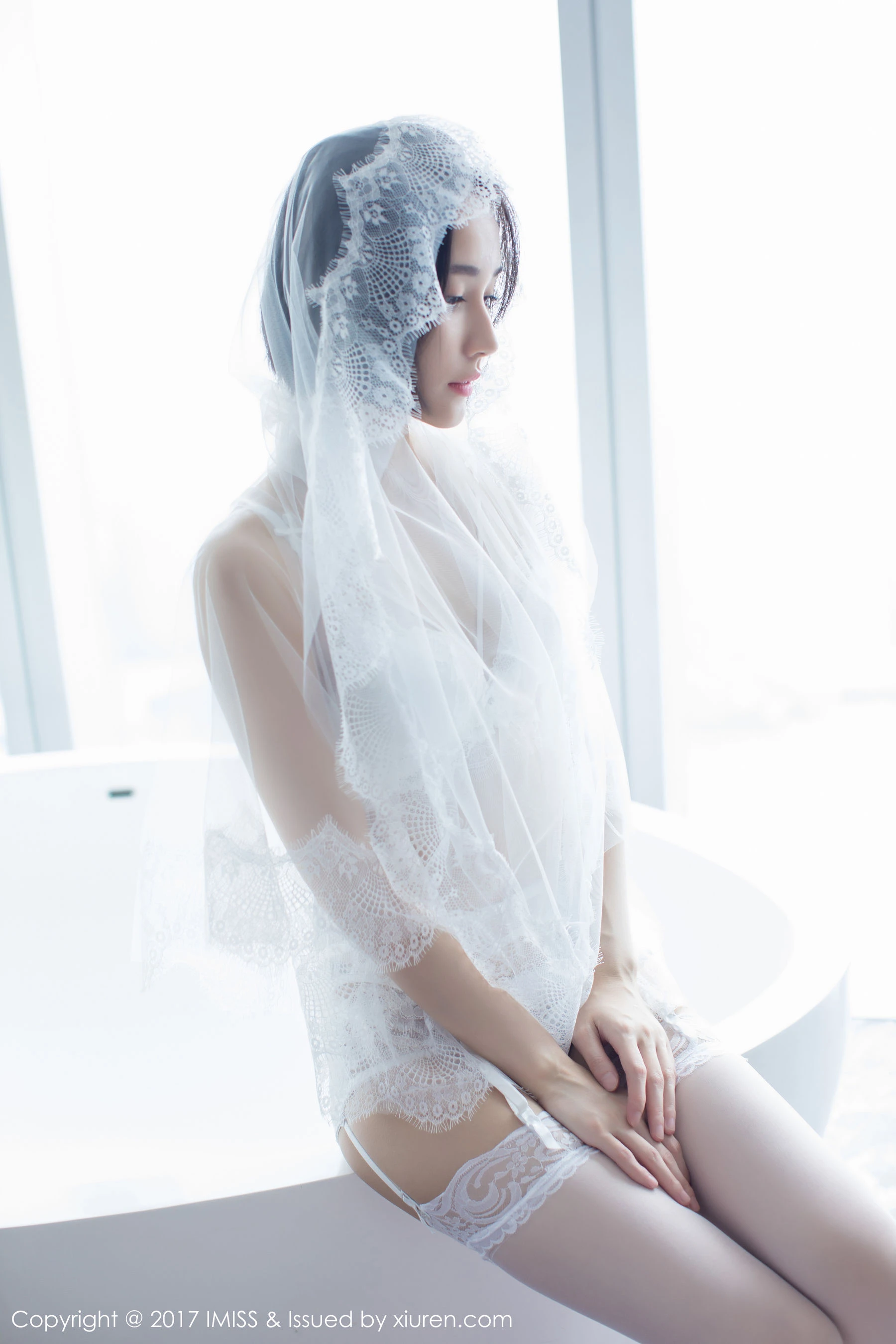 莉雅Livia《日系短发女神》 爱蜜社 VOL.178第16张