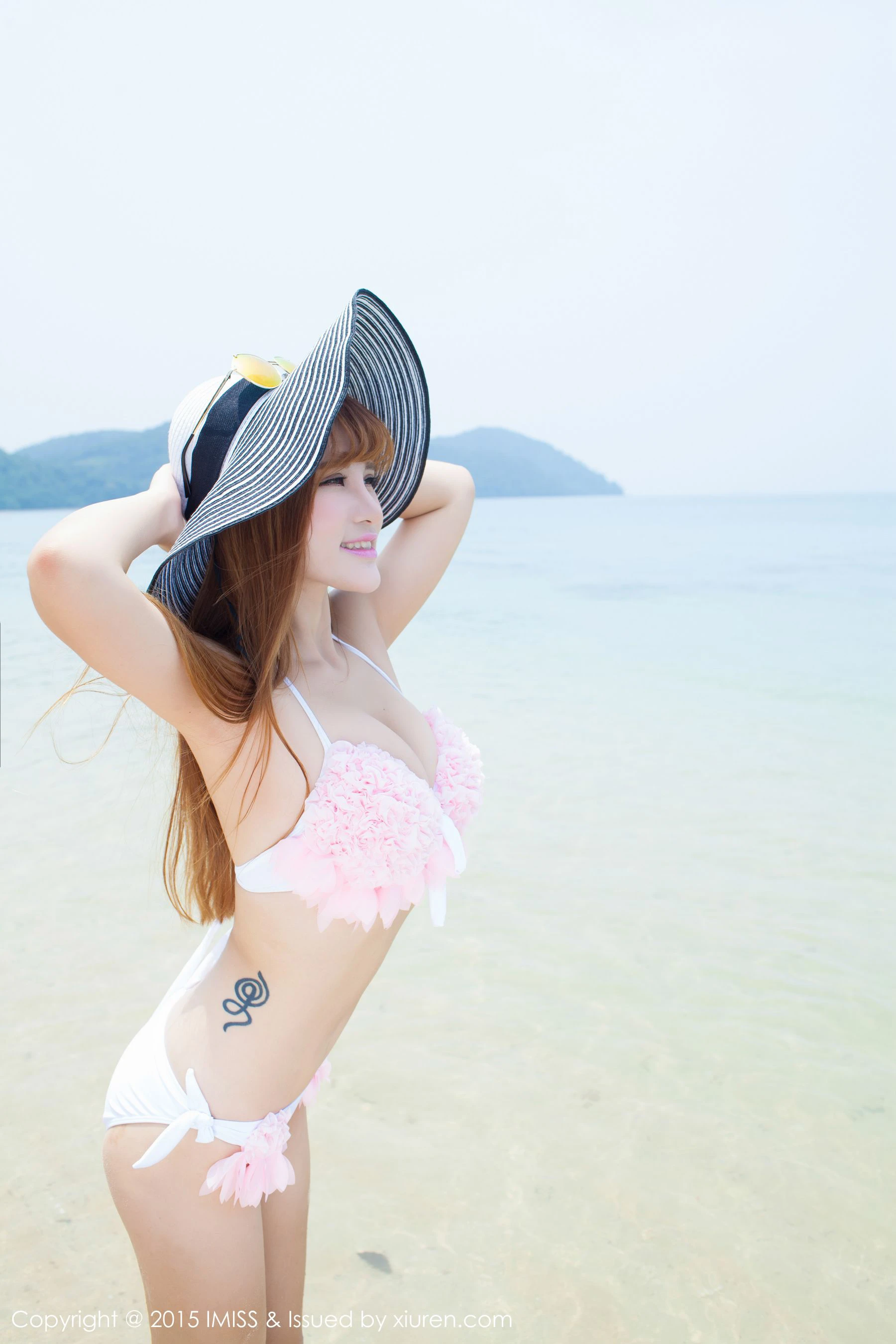 LalaBaby啦啦《泰国普吉岛旅拍》小清新比基尼 爱蜜社IMiss Vol.032第8张