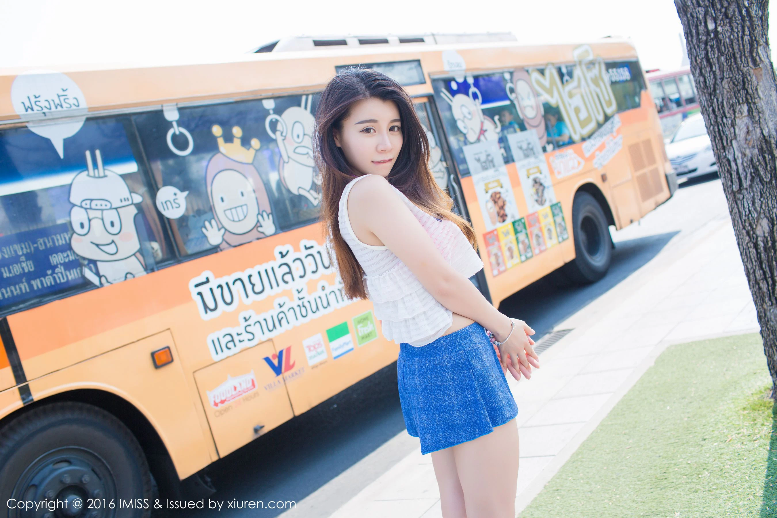 vetiver嘉宝贝儿《国外清新街拍》 爱蜜社IMiss Vol.126第4张