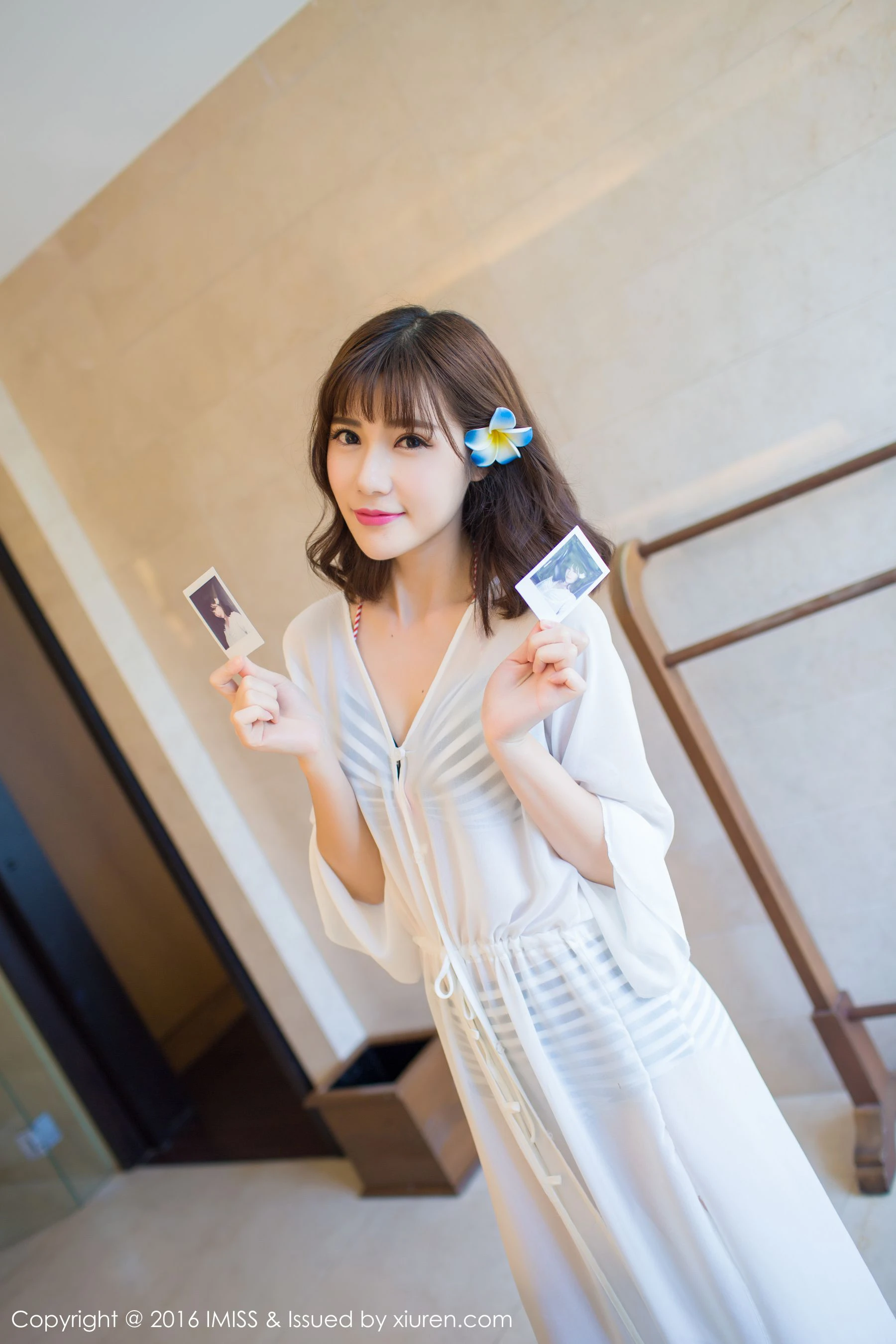  气质美女@Sandy陈天扬《兰卡威旅拍》 爱蜜社IMiss Vol.083