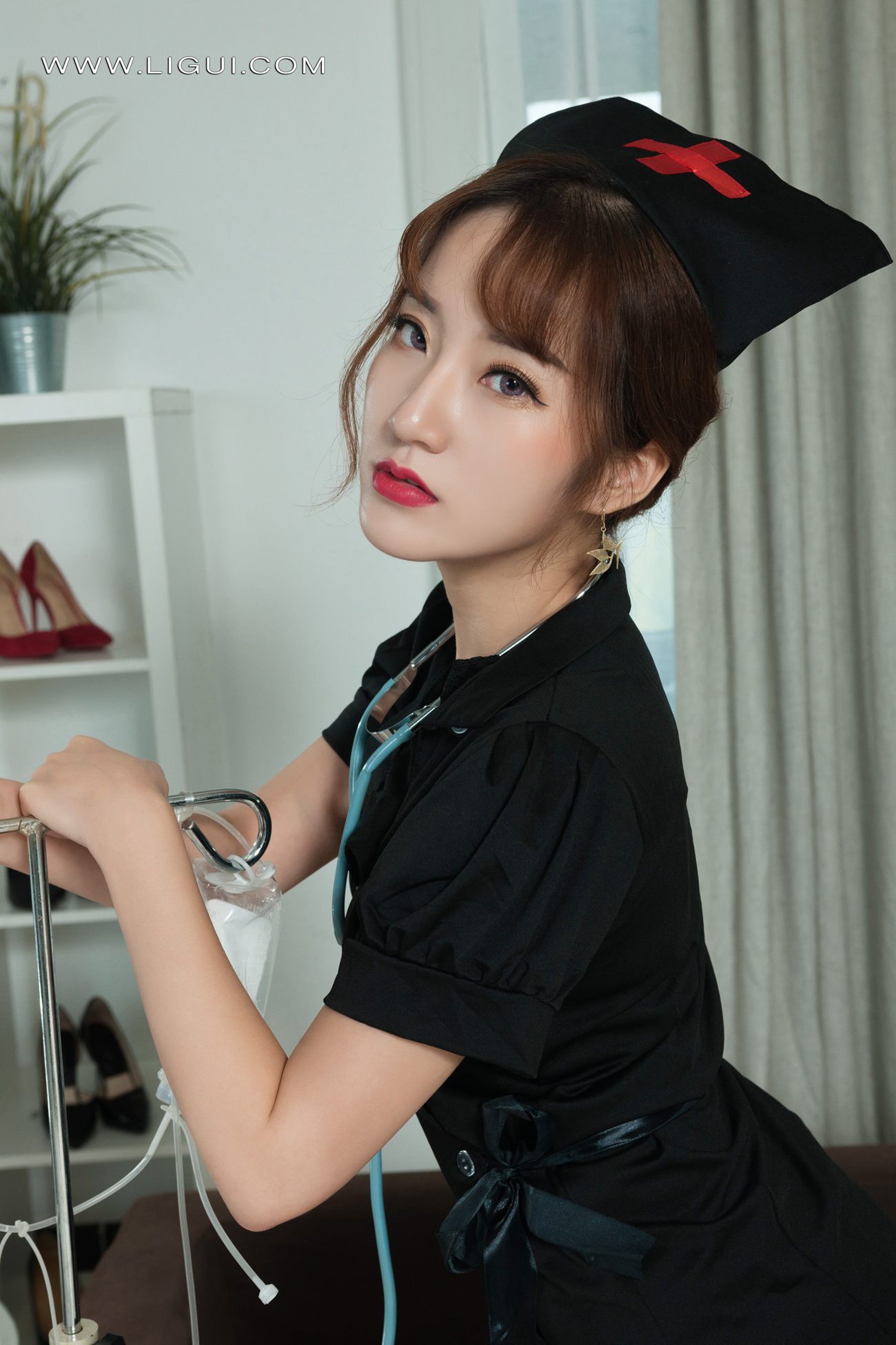 [Ligui丽柜]2022.03.21 《丝欲情未了》汐汐第13张