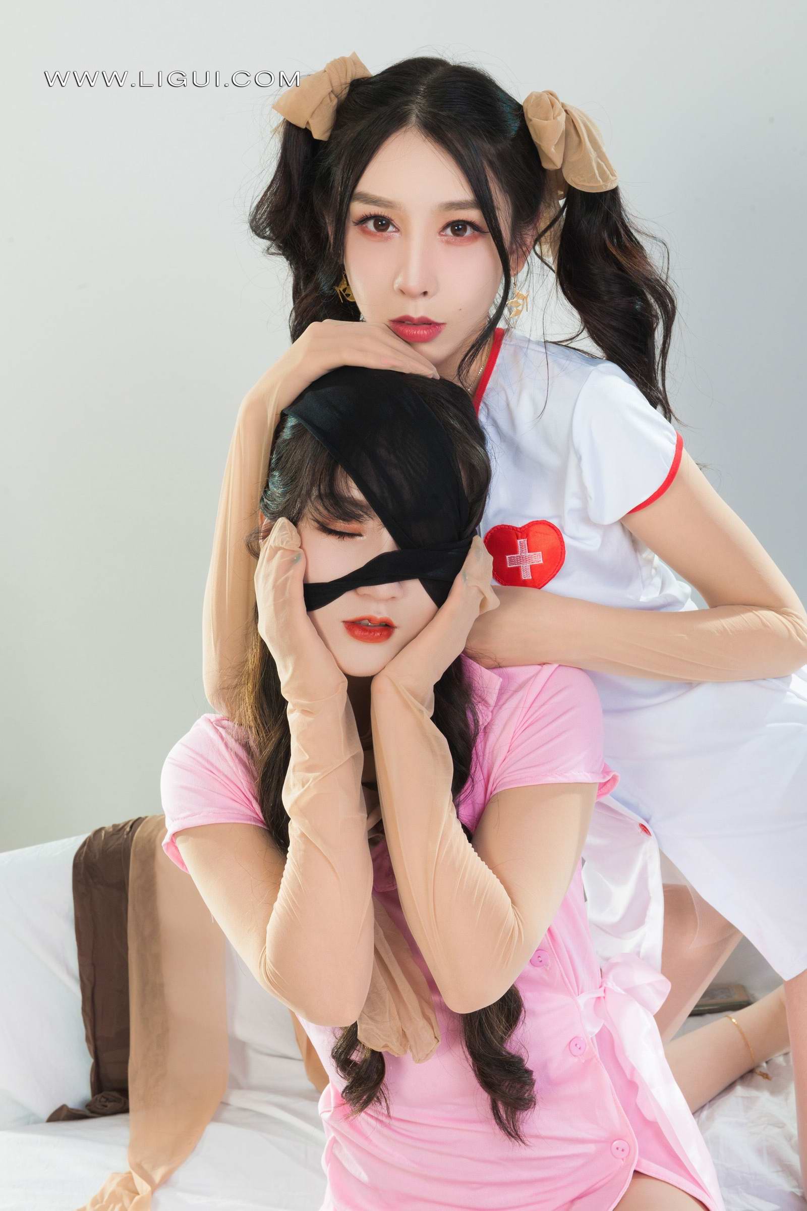 Ligui丽柜 2022.03.28 网络丽人 Model 兔子&amp;汐汐第7张