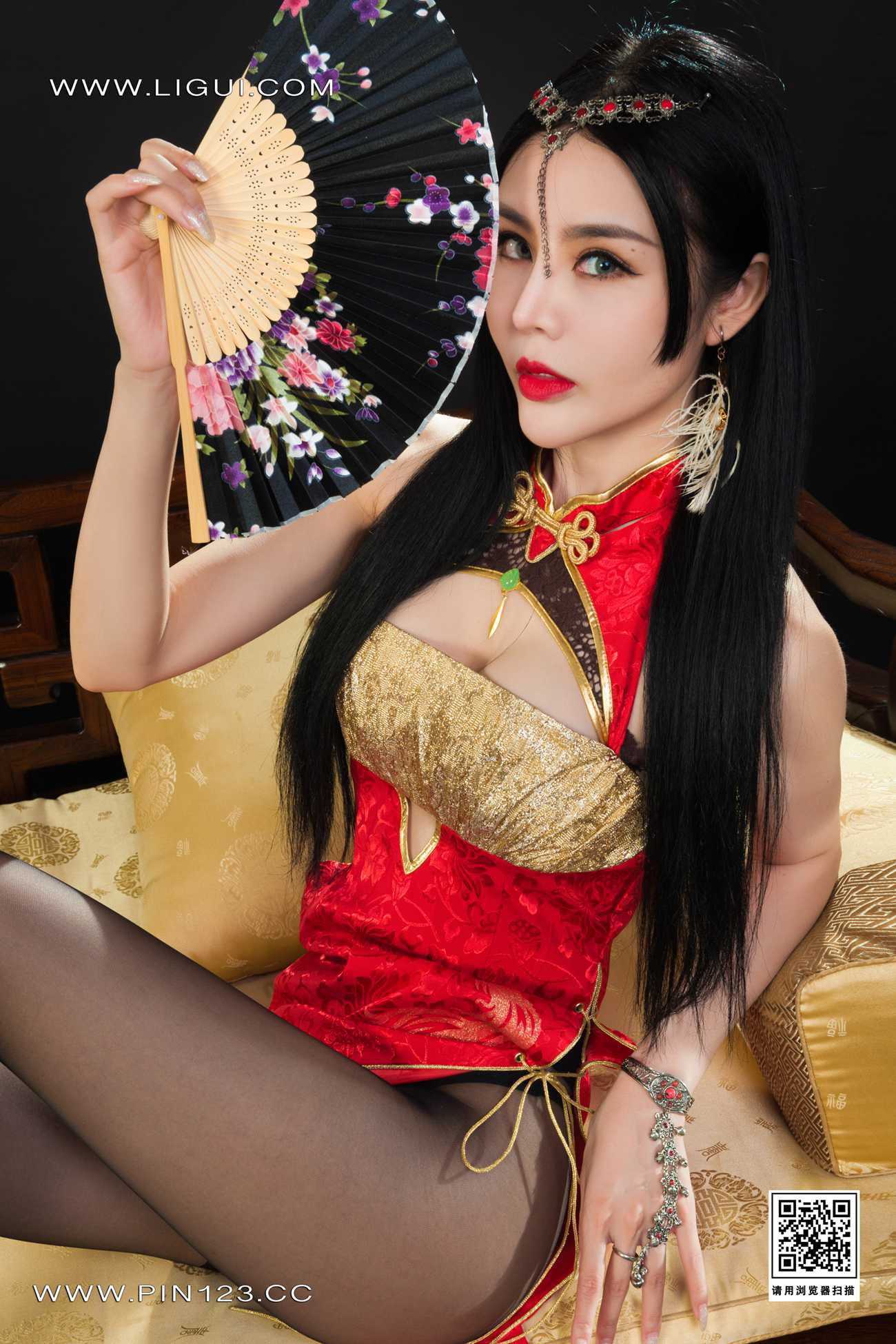 [Ligui丽柜]2022.05.30《迷丝穿越》凉儿第22张