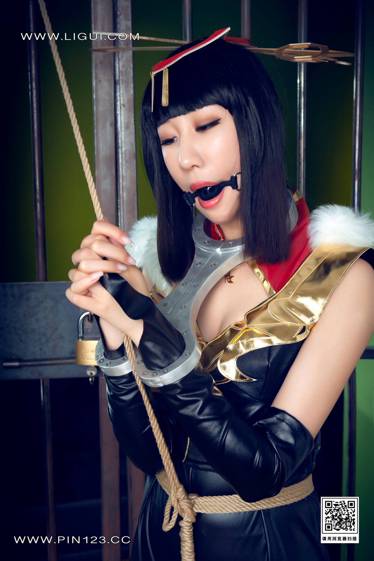 [Ligui丽柜]2022.07.08 《私人定制 之监禁红颜》轩轩第14张