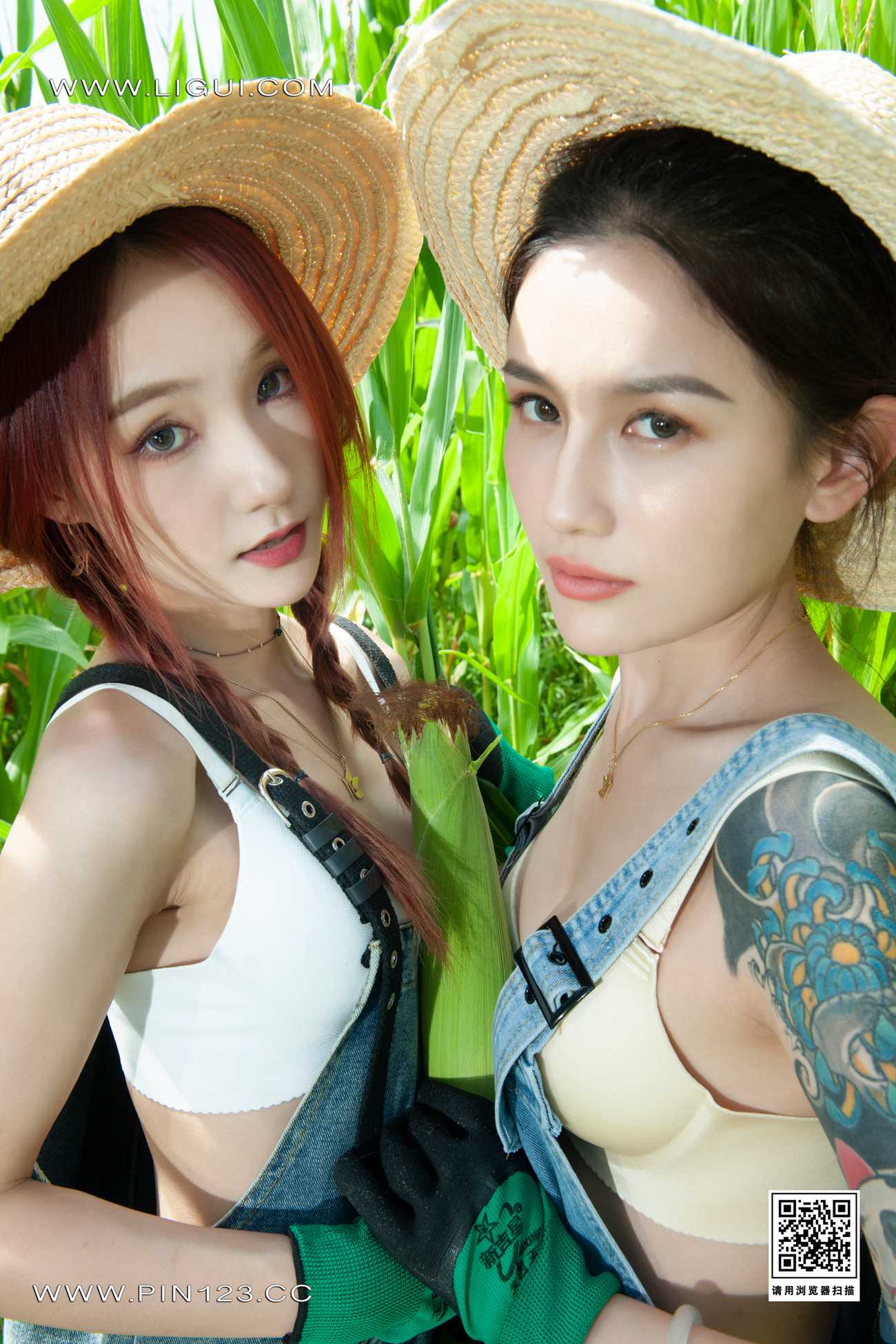 [Ligui丽柜]2022.08.04 七夕-田园春色 甜甜&amp;心心第28张