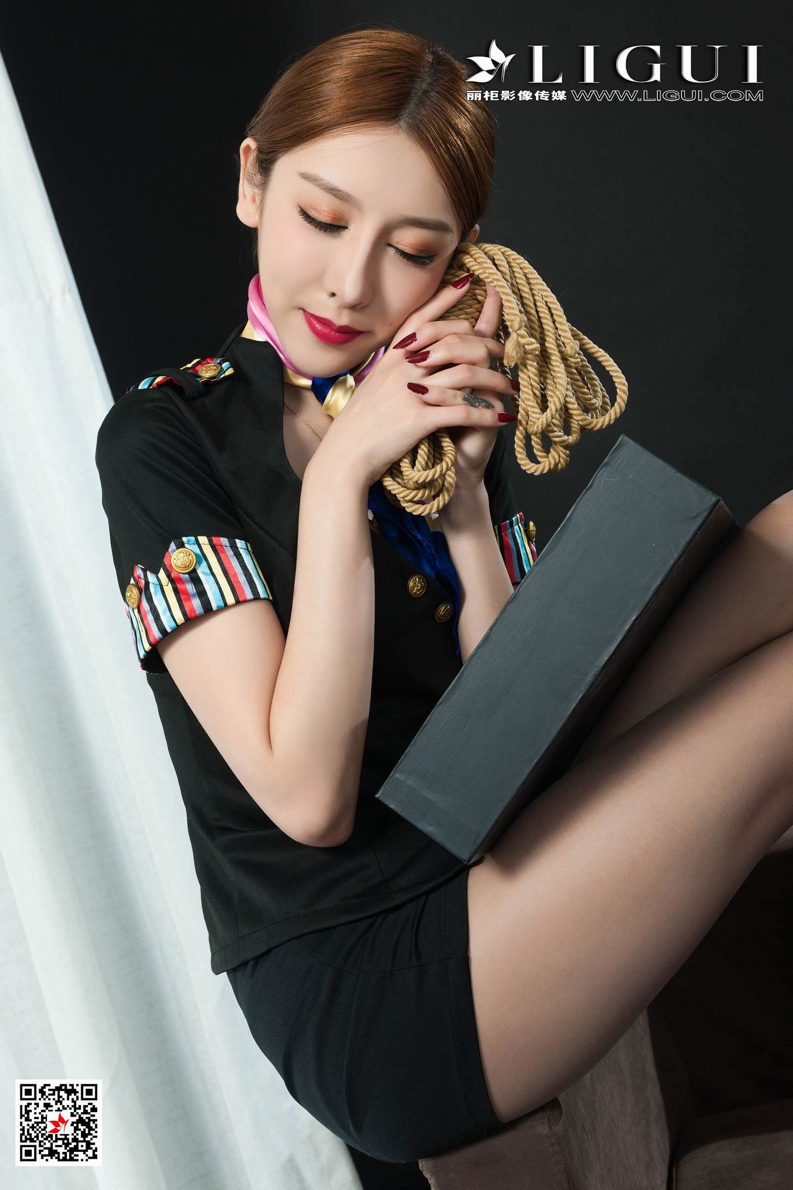 Ligui丽柜 2019.11.30 网络丽人 Model 《紧缚丽莲》之第17张