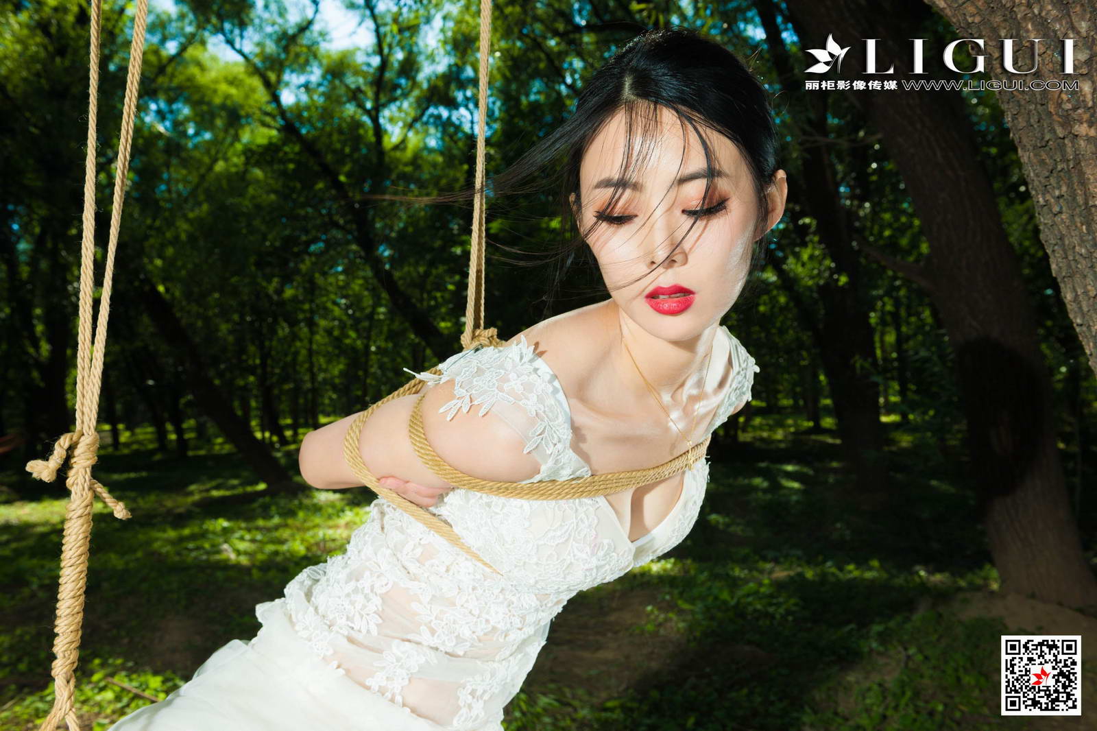 Ligui丽柜 2020.10.16《郊野无助的挣扎》白雪第11张