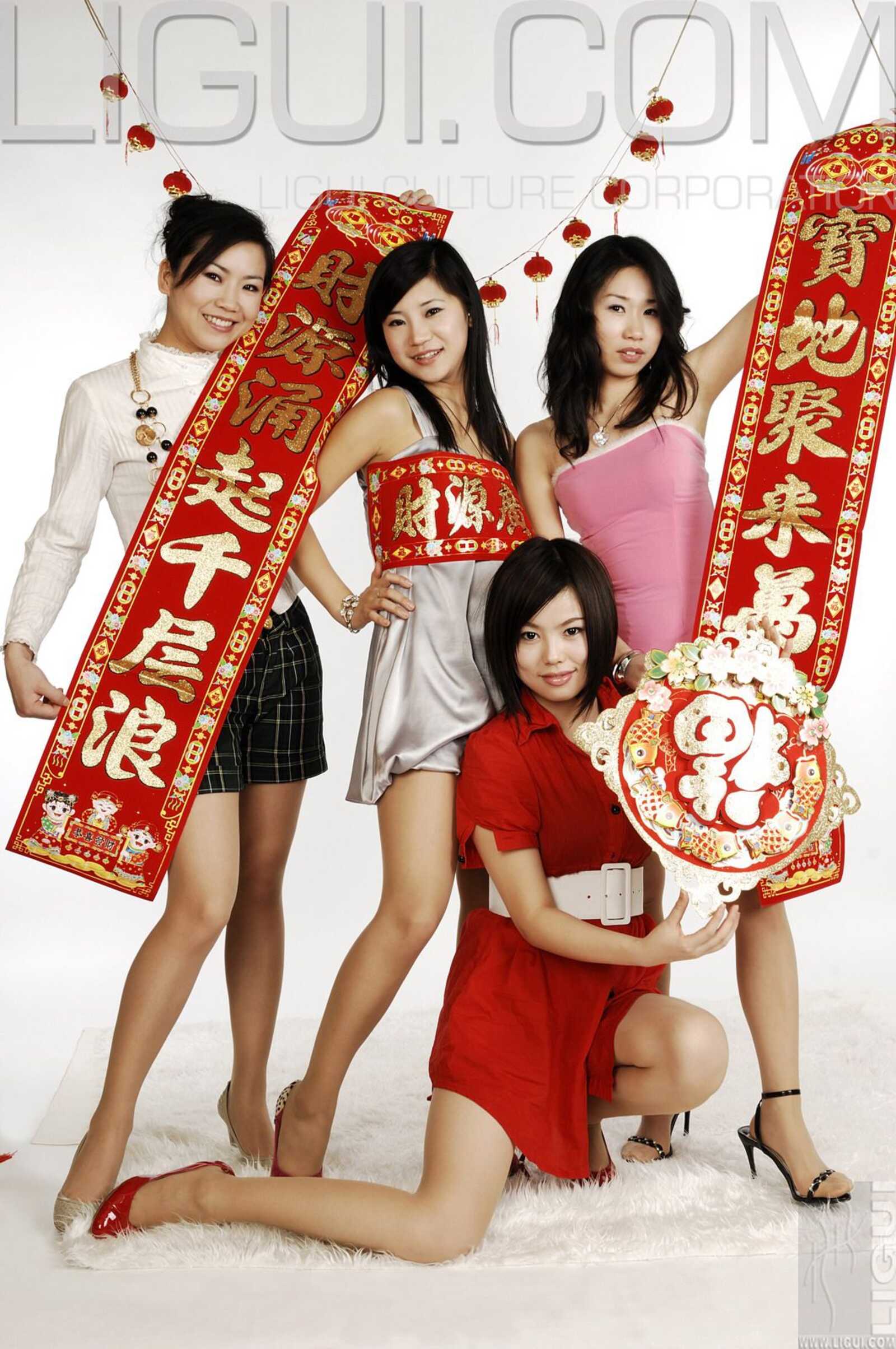 [丽柜LiGui] Model 卡鲁鲁＆慕子＆海伦＆由美《鼠年第13张